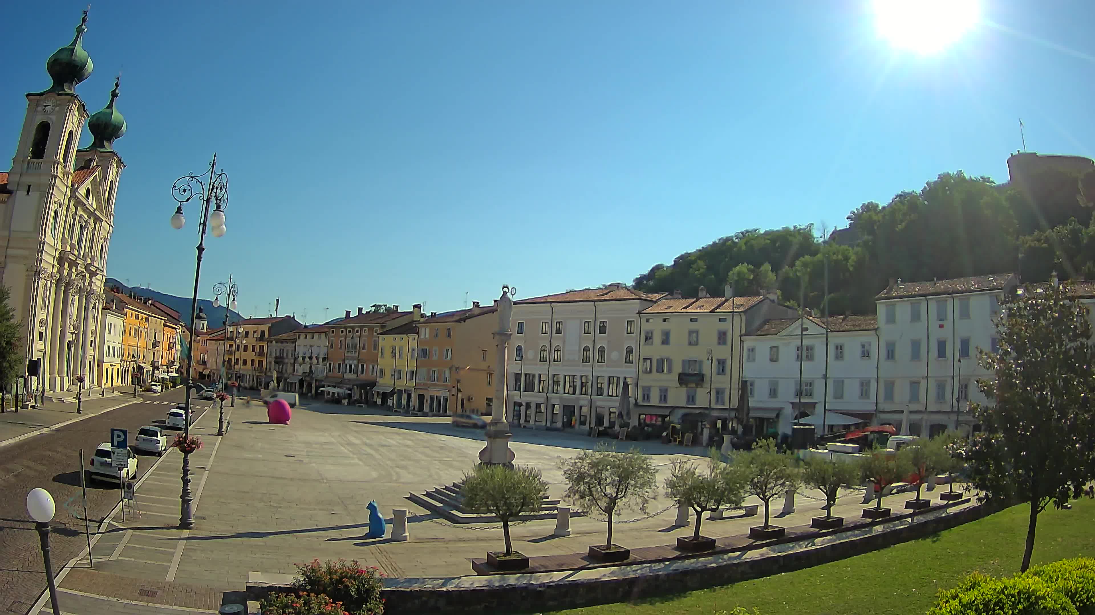 Gorizia – Place Vittoria – église st. Ignazio
