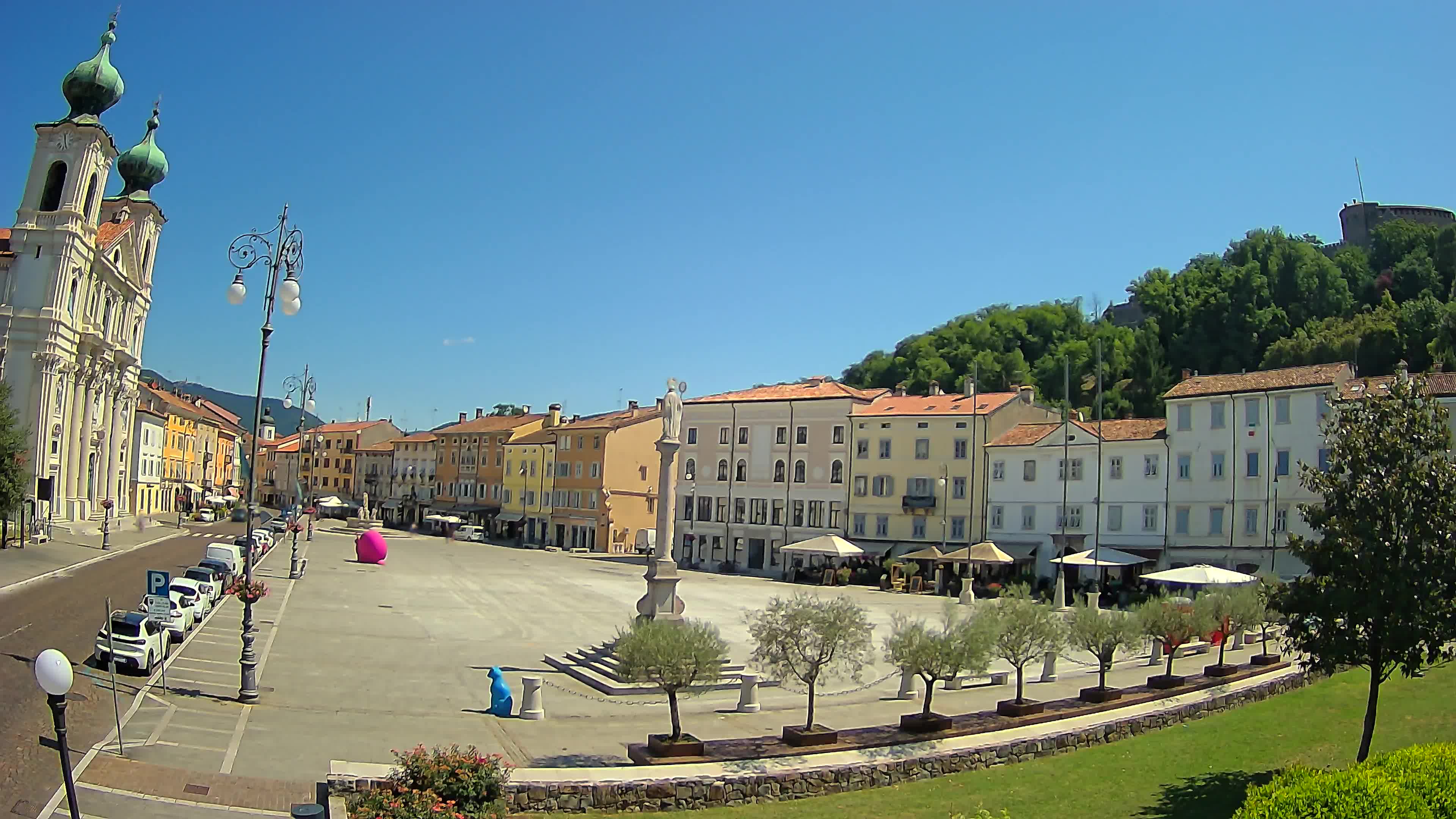 Gorizia – Place Vittoria – église st. Ignazio