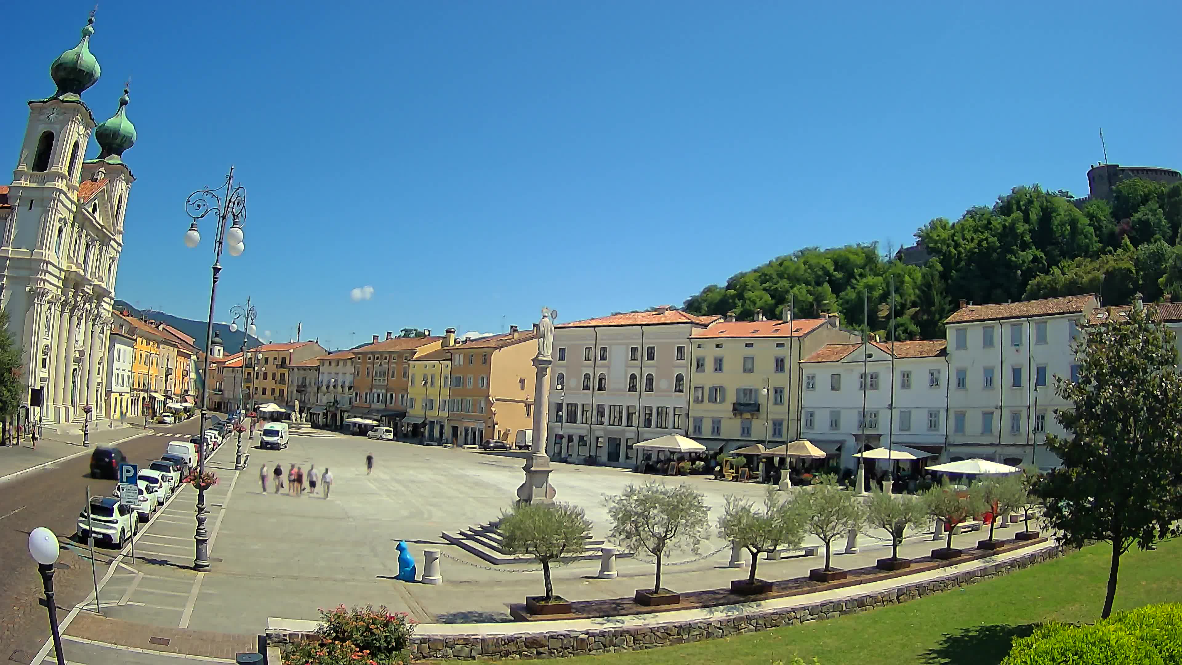 Gorizia – Plaza de la Victoria y la vía Carducci