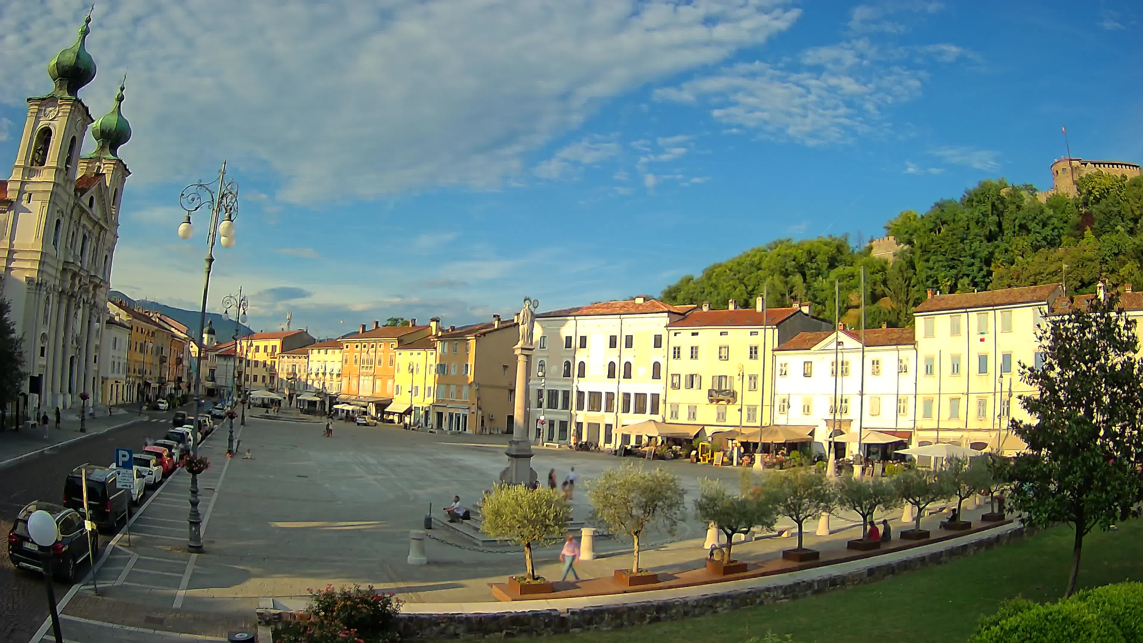 Webcam Gorizia Vittoria square – Church of st. Ignazio