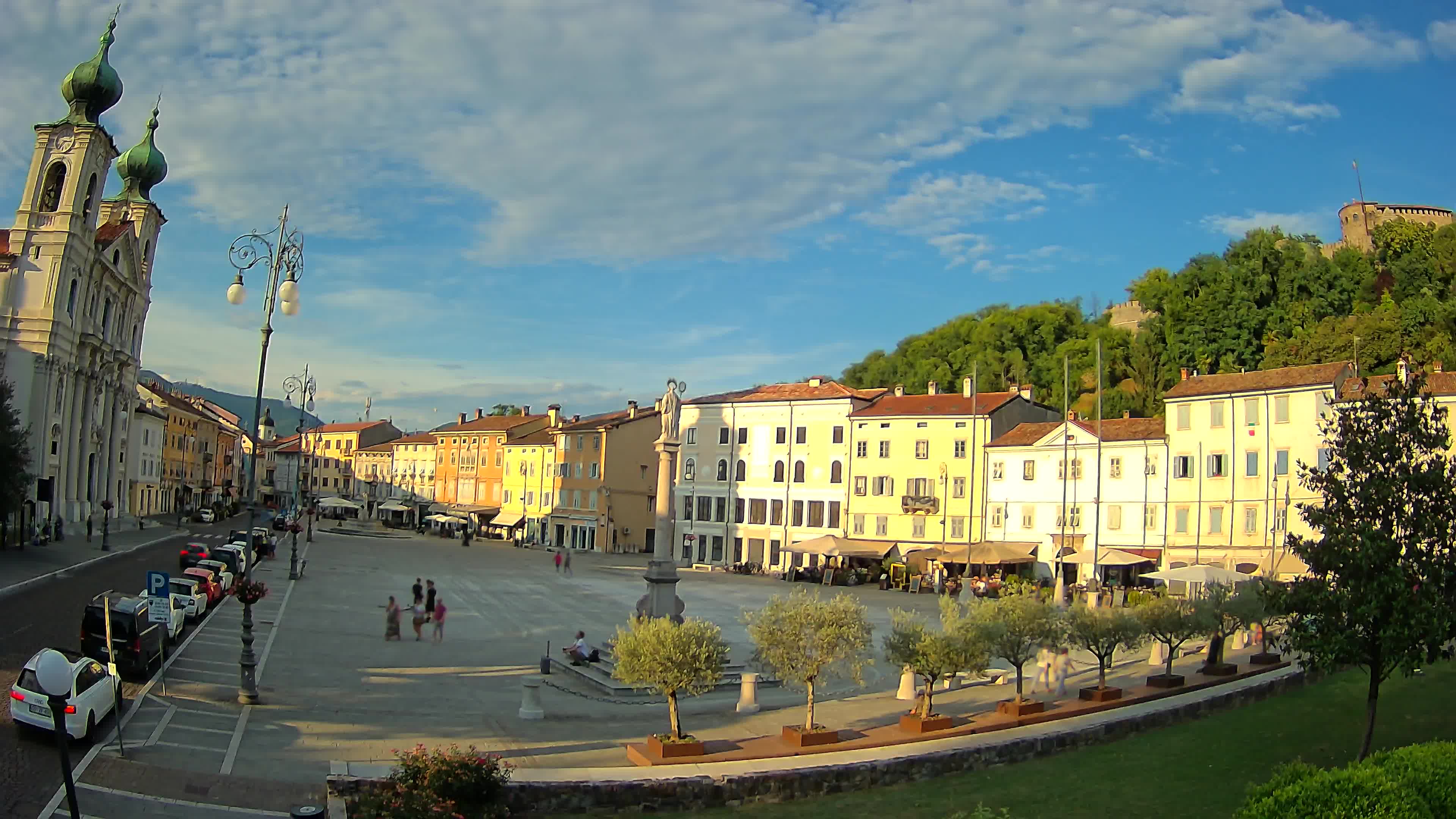 Webcam Gorizia Vittoria square – Church of st. Ignazio