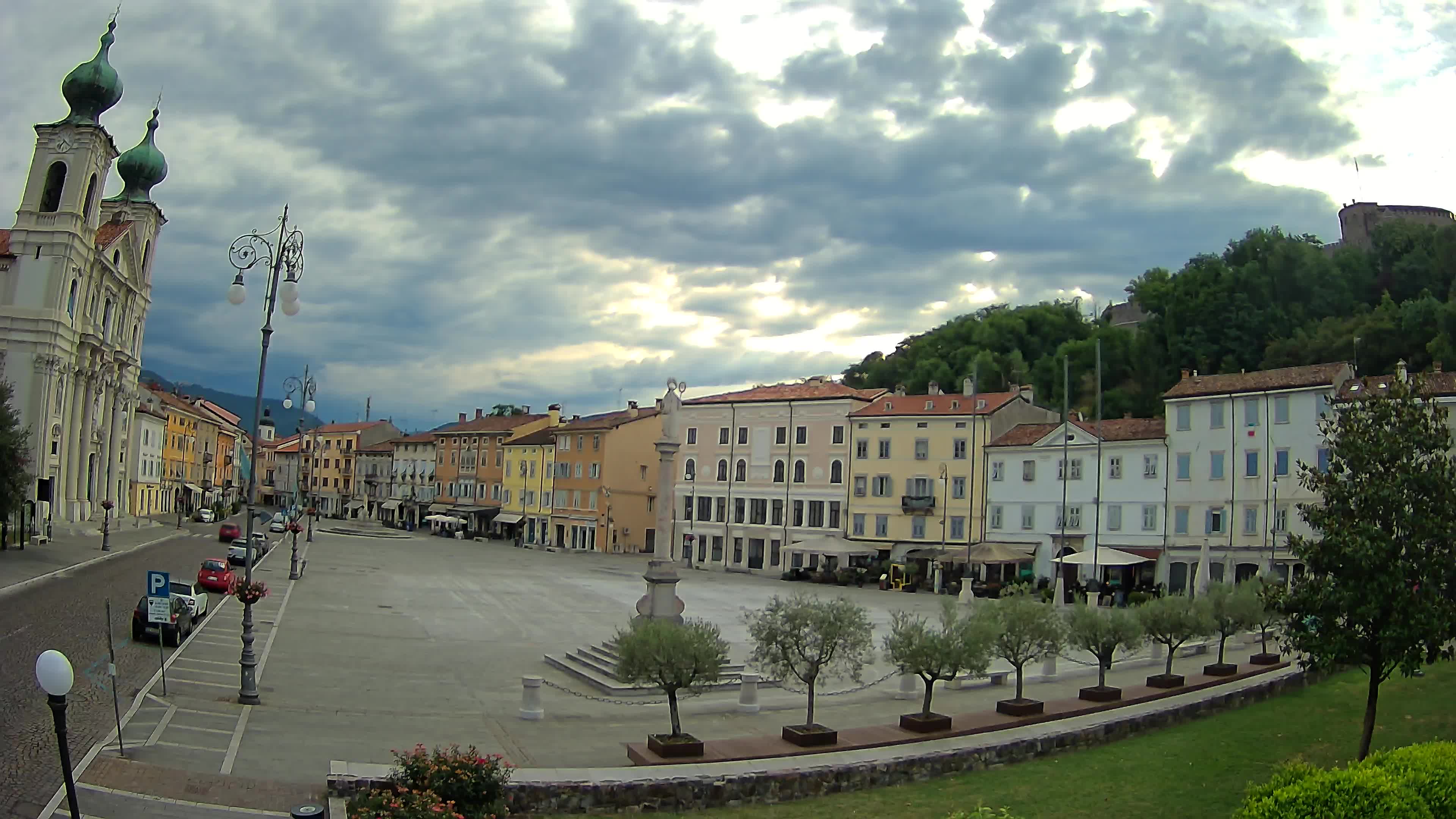 Webcam Gorizia Vittoria square – Church of st. Ignazio