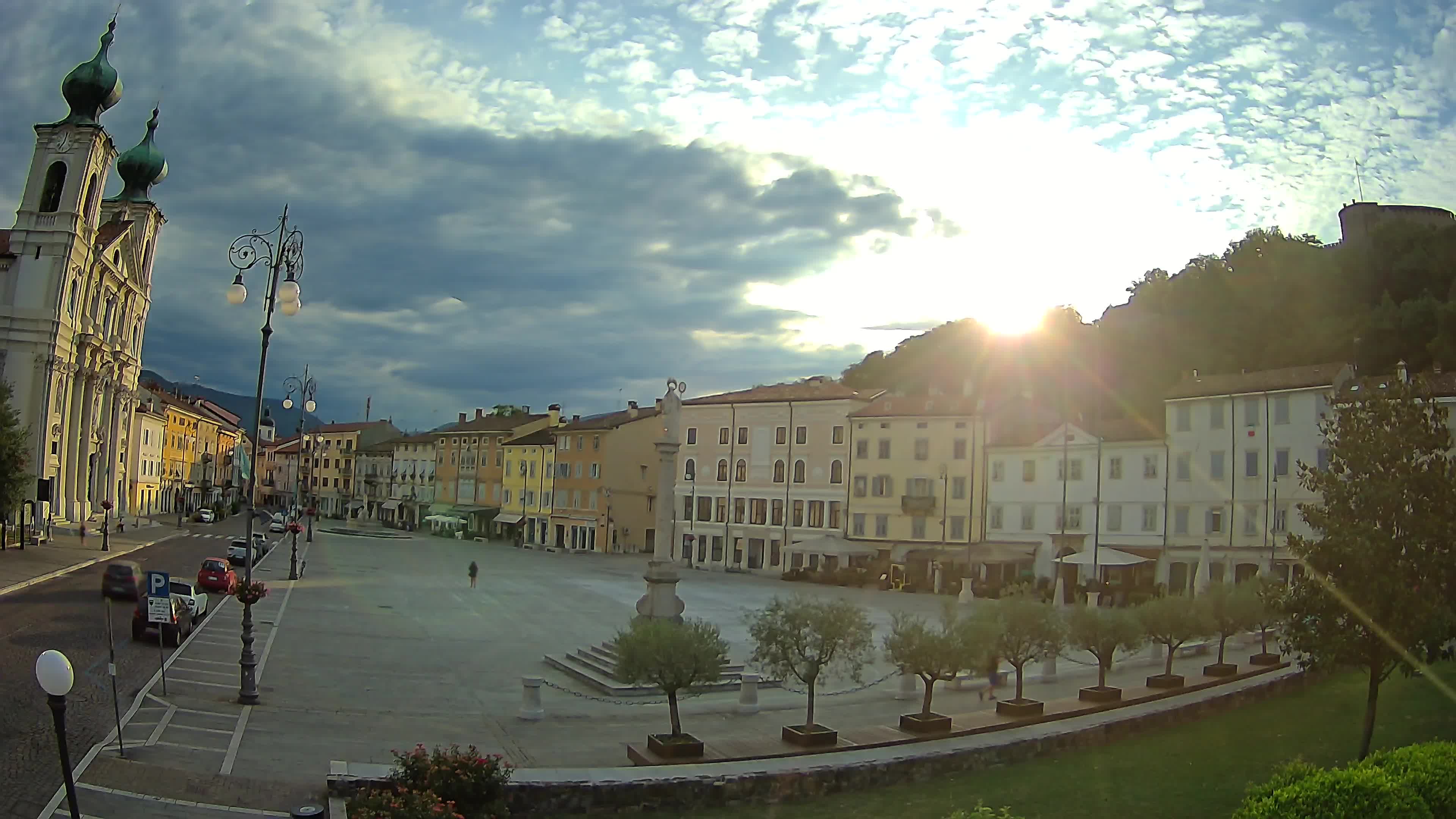 Webcam Gorizia Vittoria square – Church of st. Ignazio
