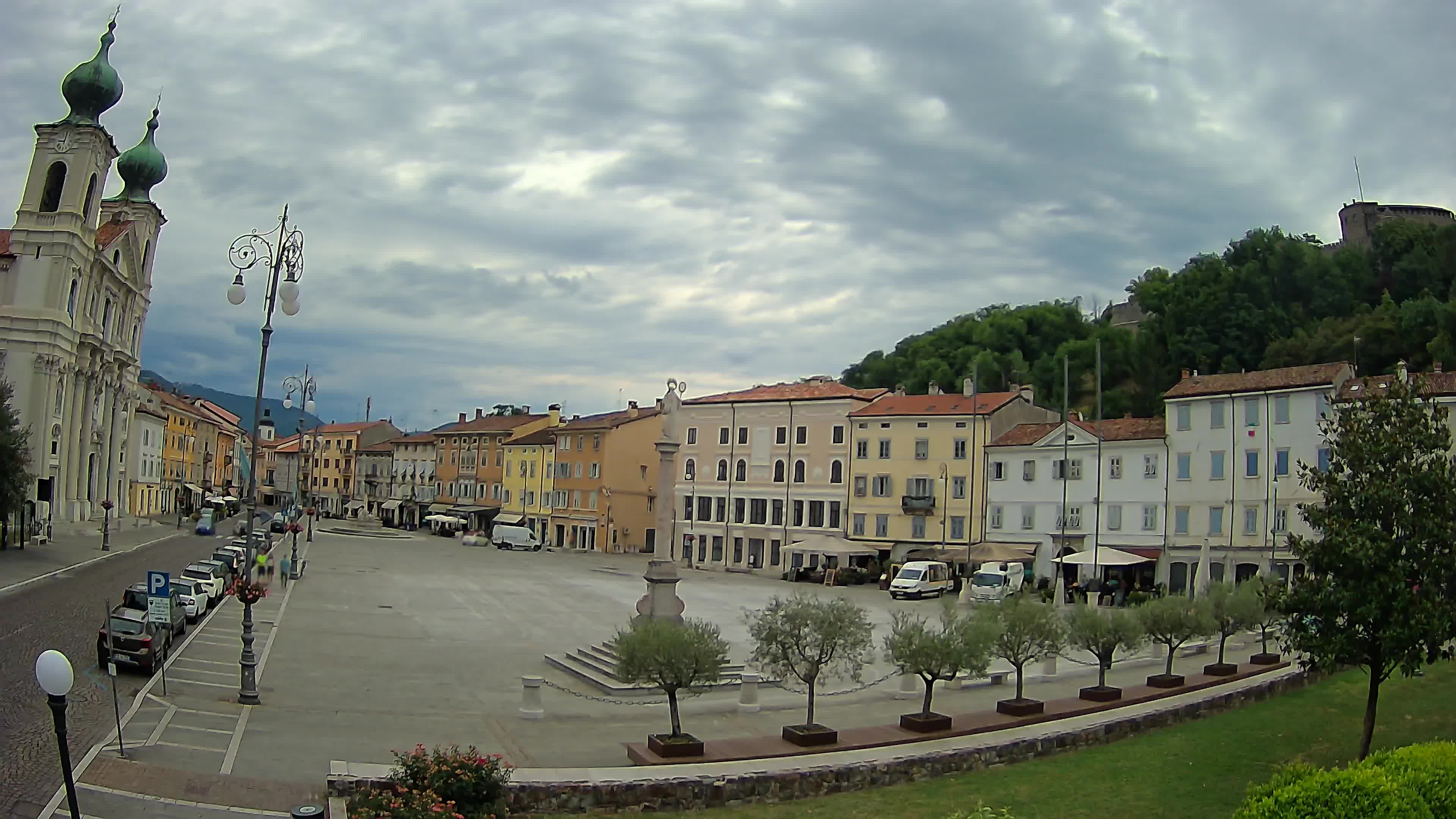Webcam Gorizia Vittoria square – Church of st. Ignazio