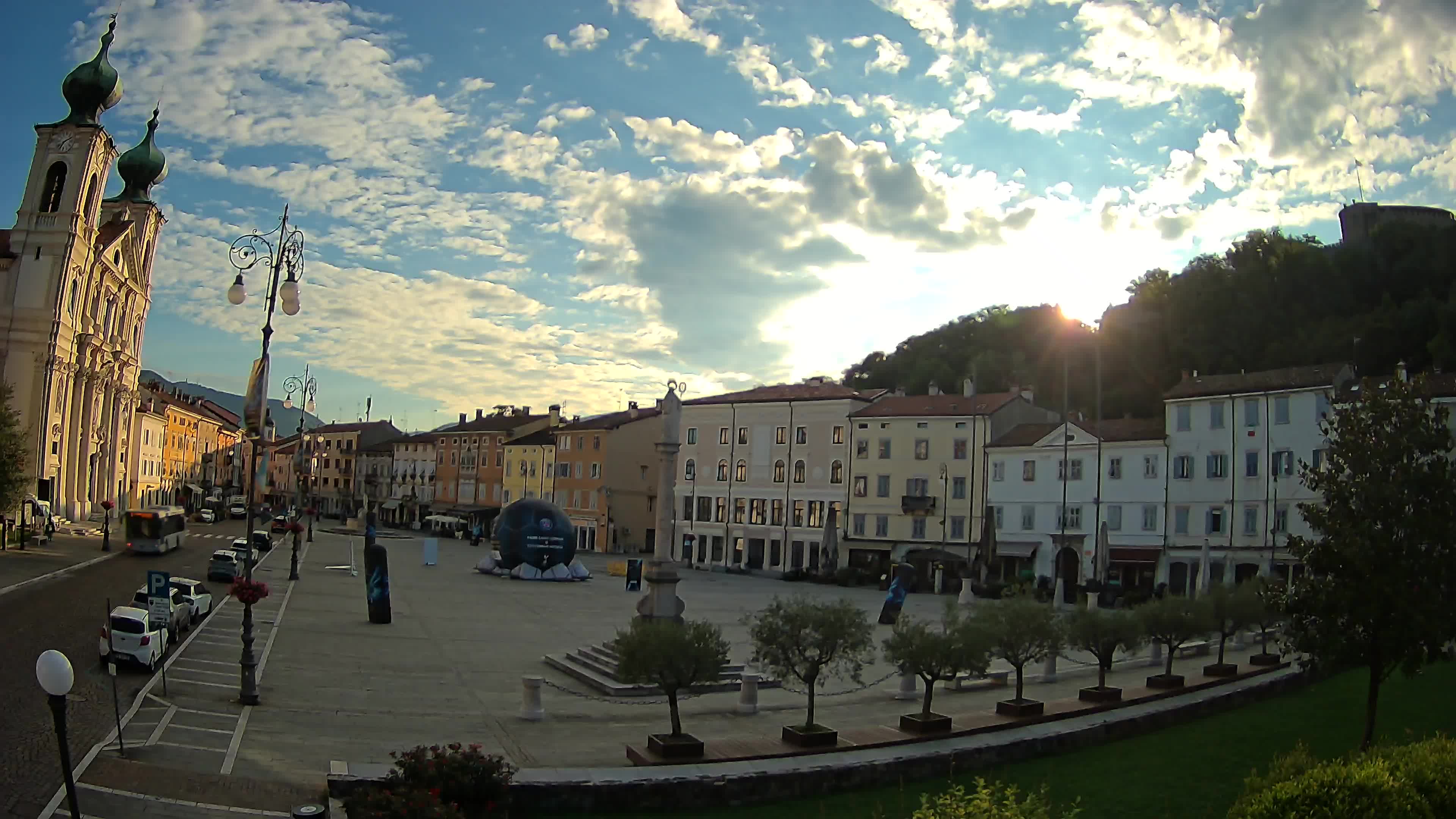 Webcam Gorizia Vittoria square – Church of st. Ignazio