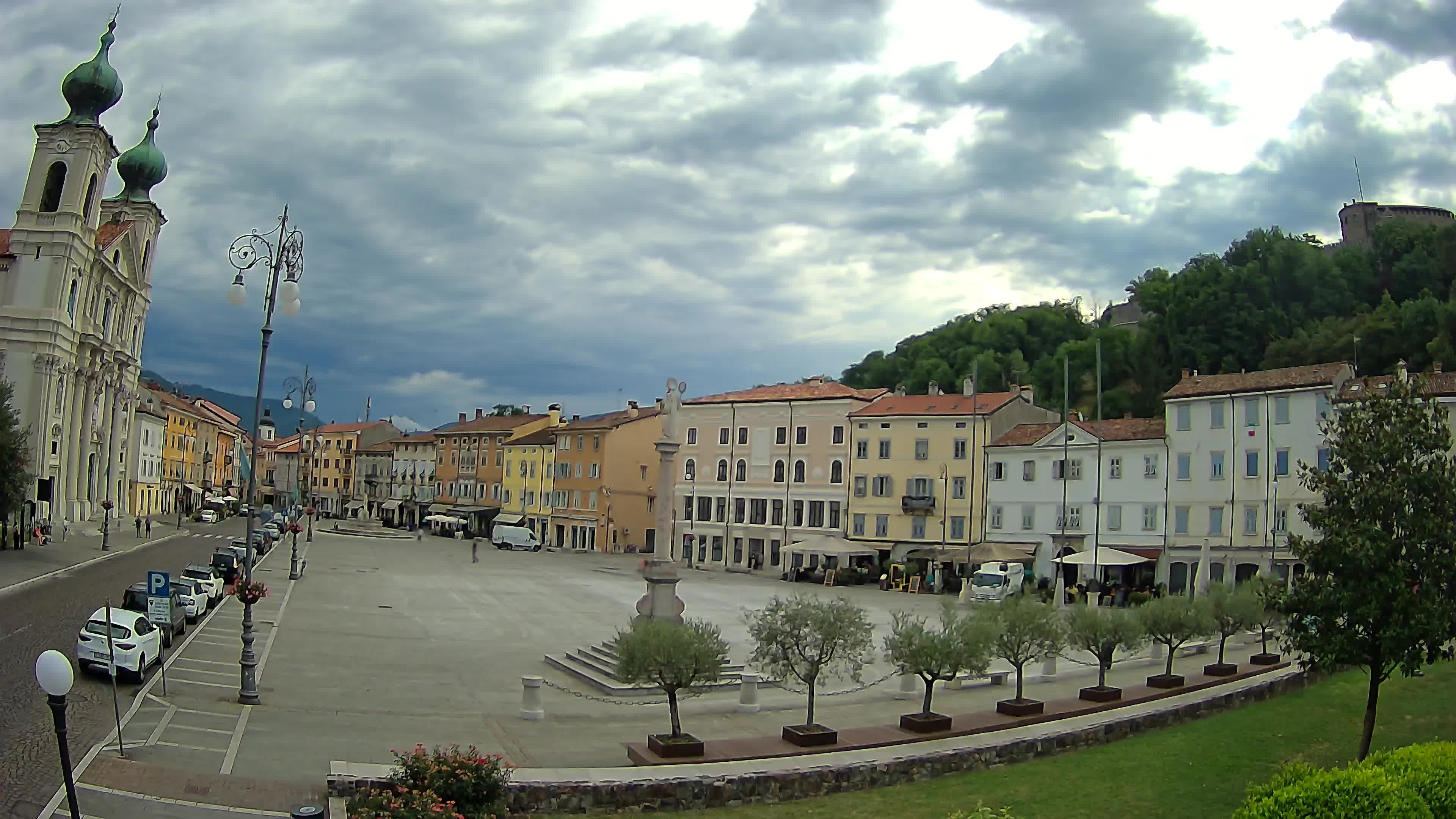 Webcam Gorizia Vittoria square – Church of st. Ignazio