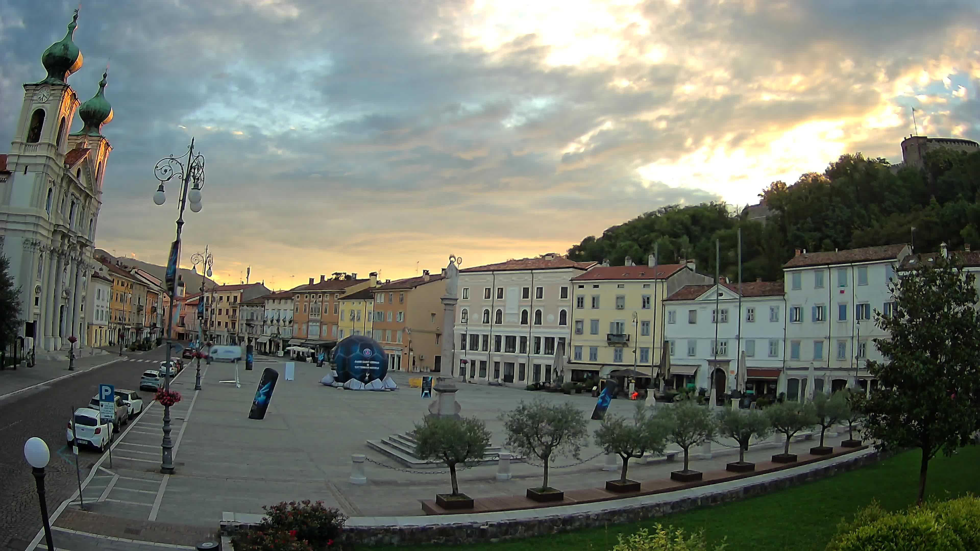 Gorizia – Place Vittoria – église st. Ignazio