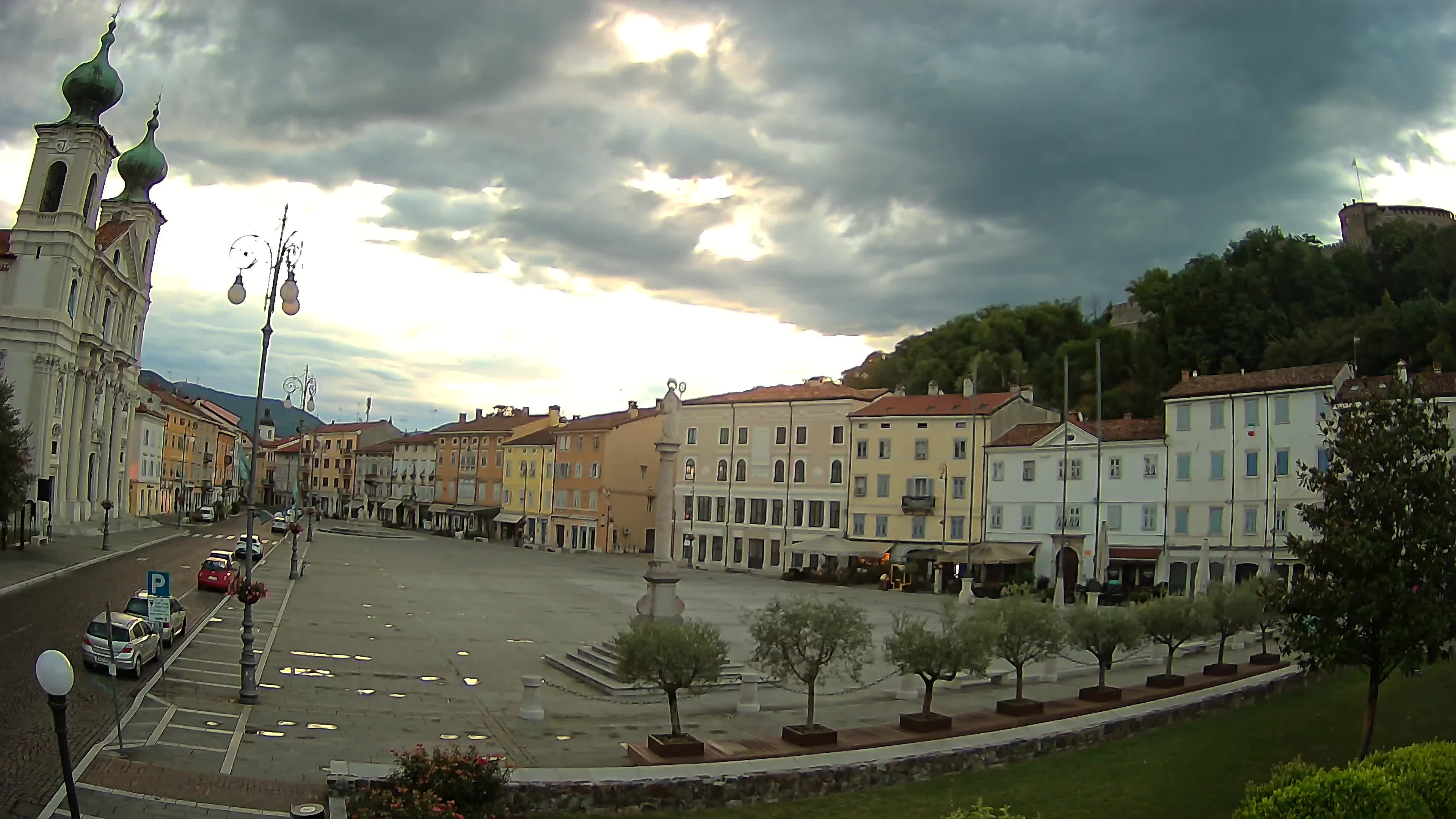 Gorizia – Place Vittoria – église st. Ignazio