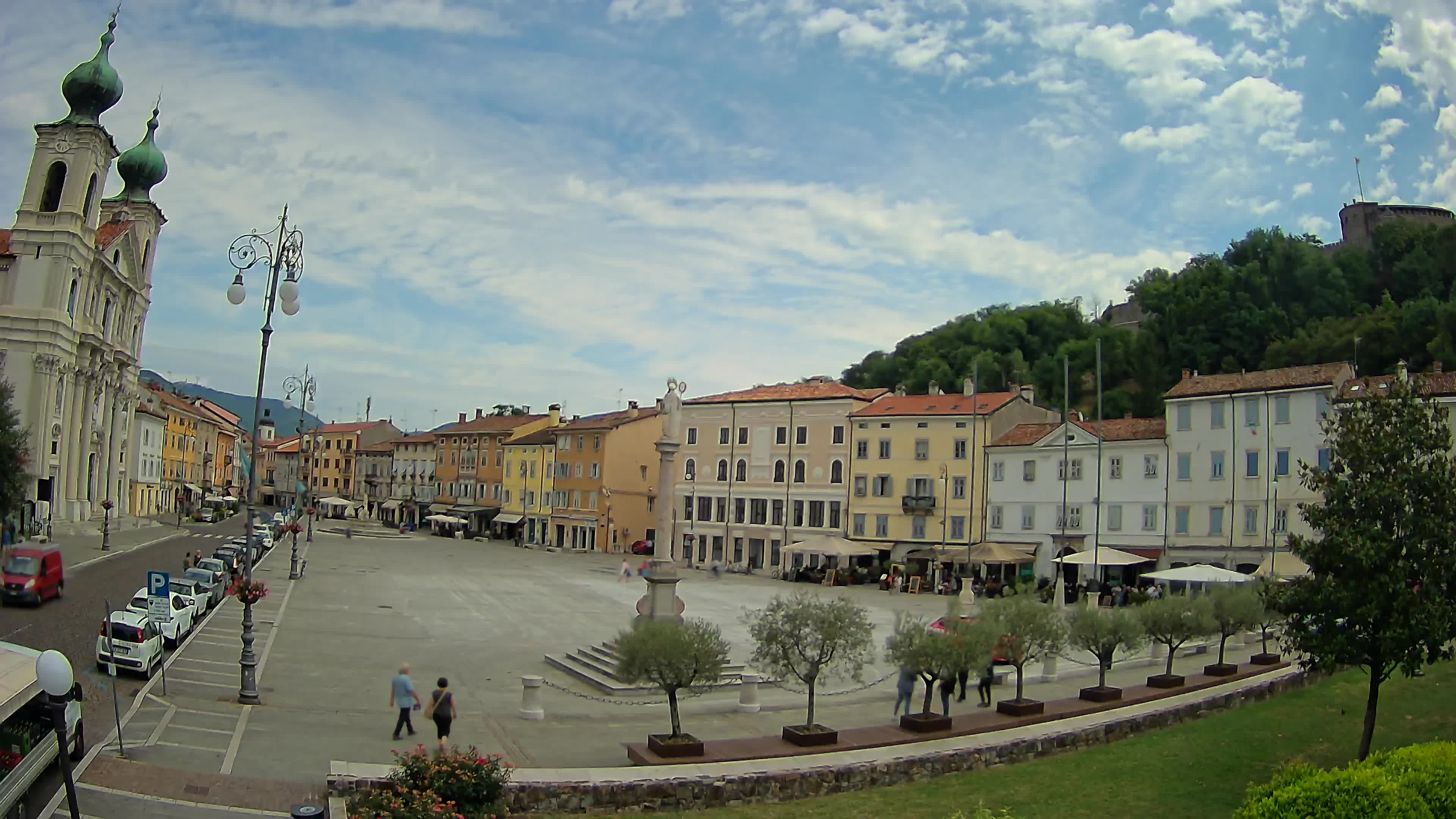 Gorizia – Place Vittoria – église st. Ignazio