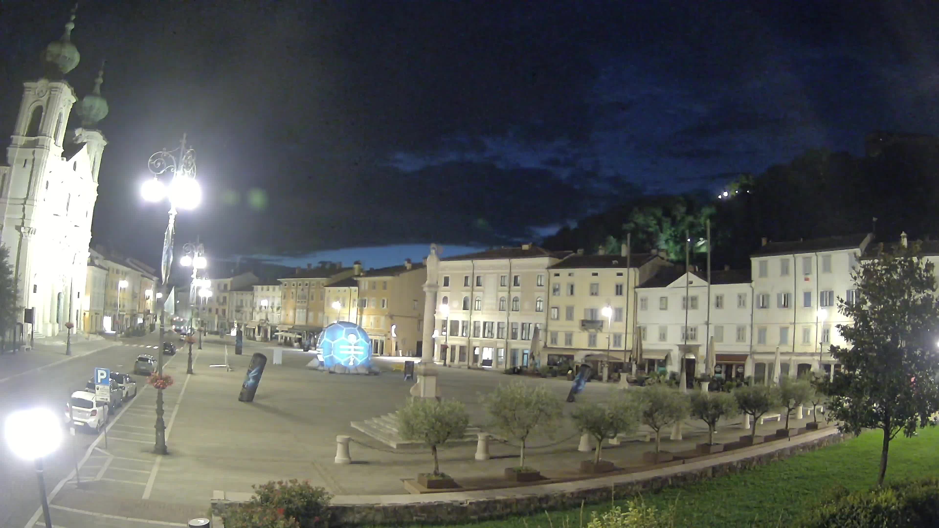 Webcam Gorizia Vittoria square – Church of st. Ignazio