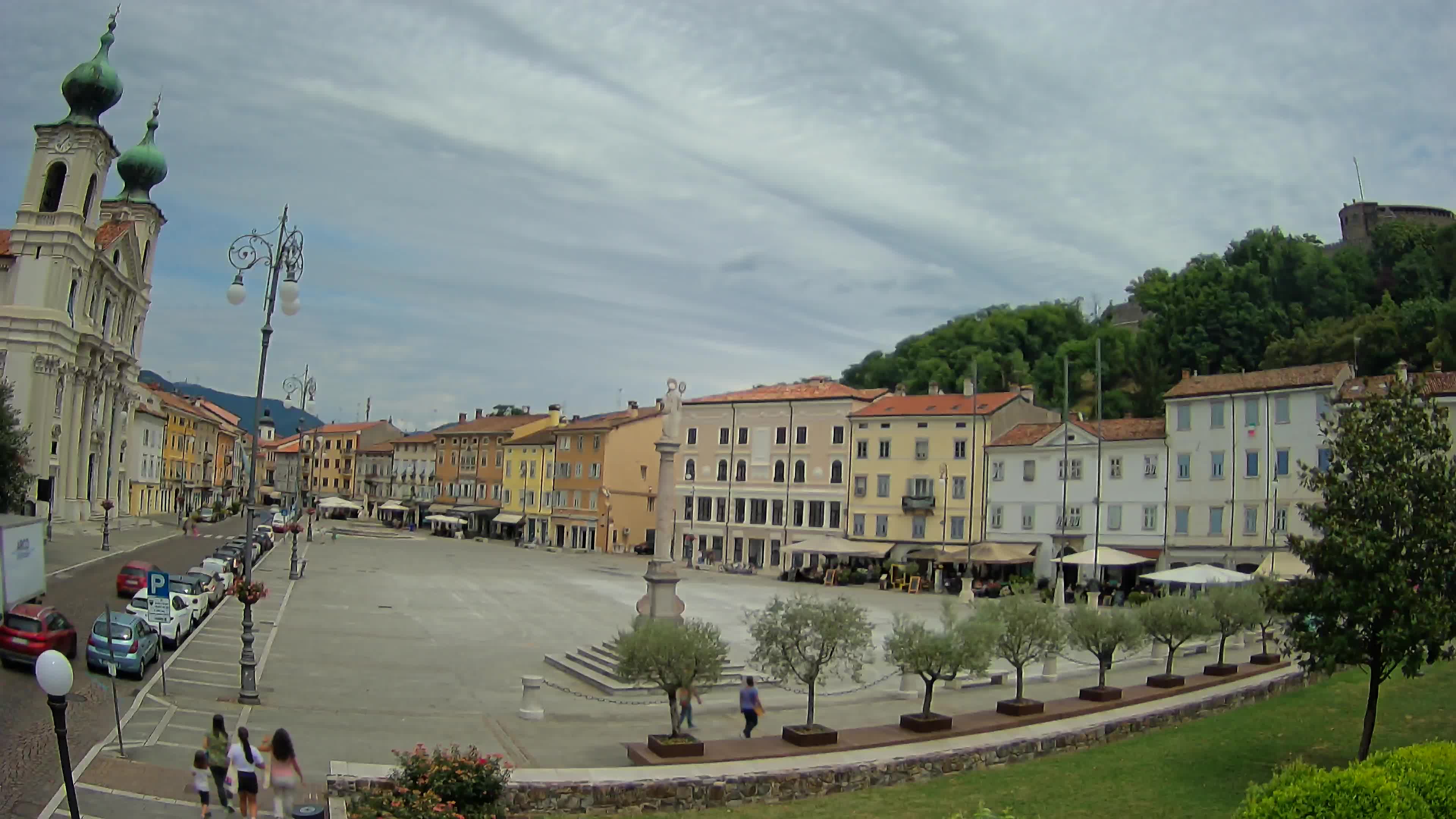 Webcam Gorizia Vittoria square – Church of st. Ignazio