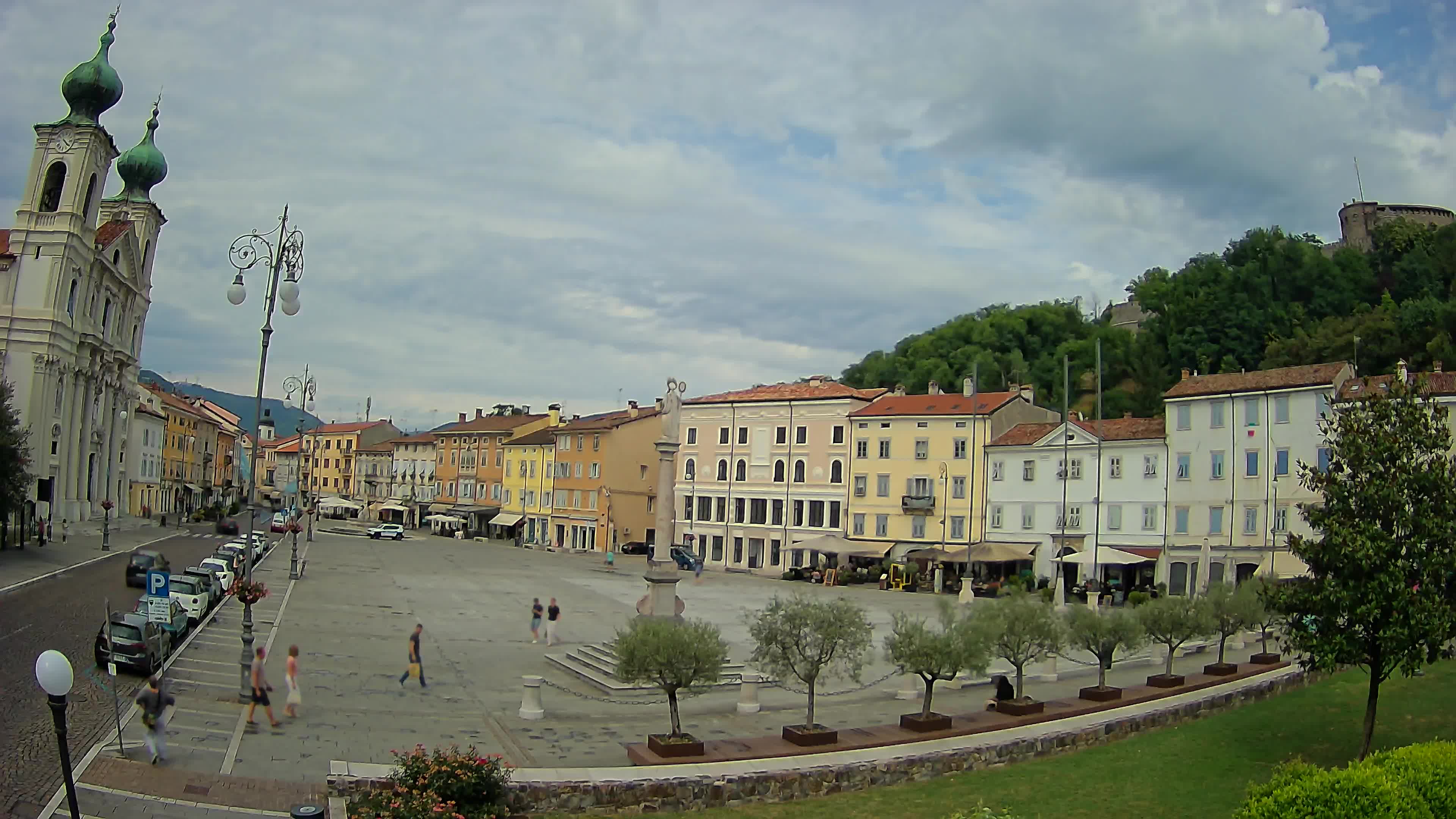 Webcam Gorizia Vittoria square – Church of st. Ignazio