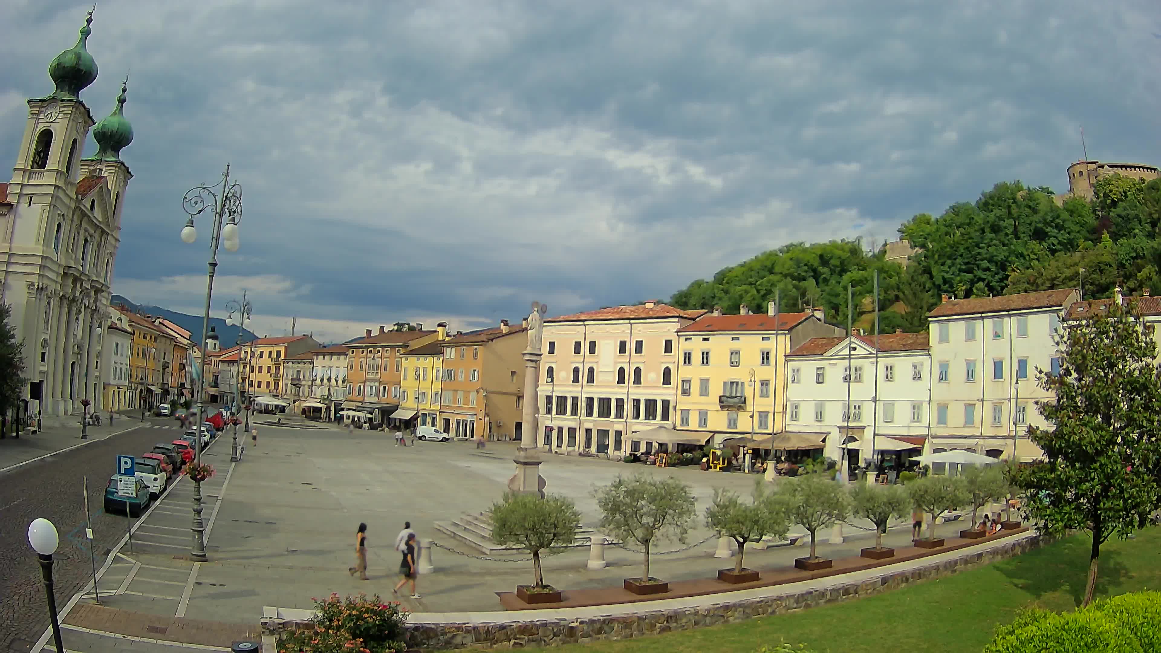 Webcam Gorizia Vittoria square – Church of st. Ignazio