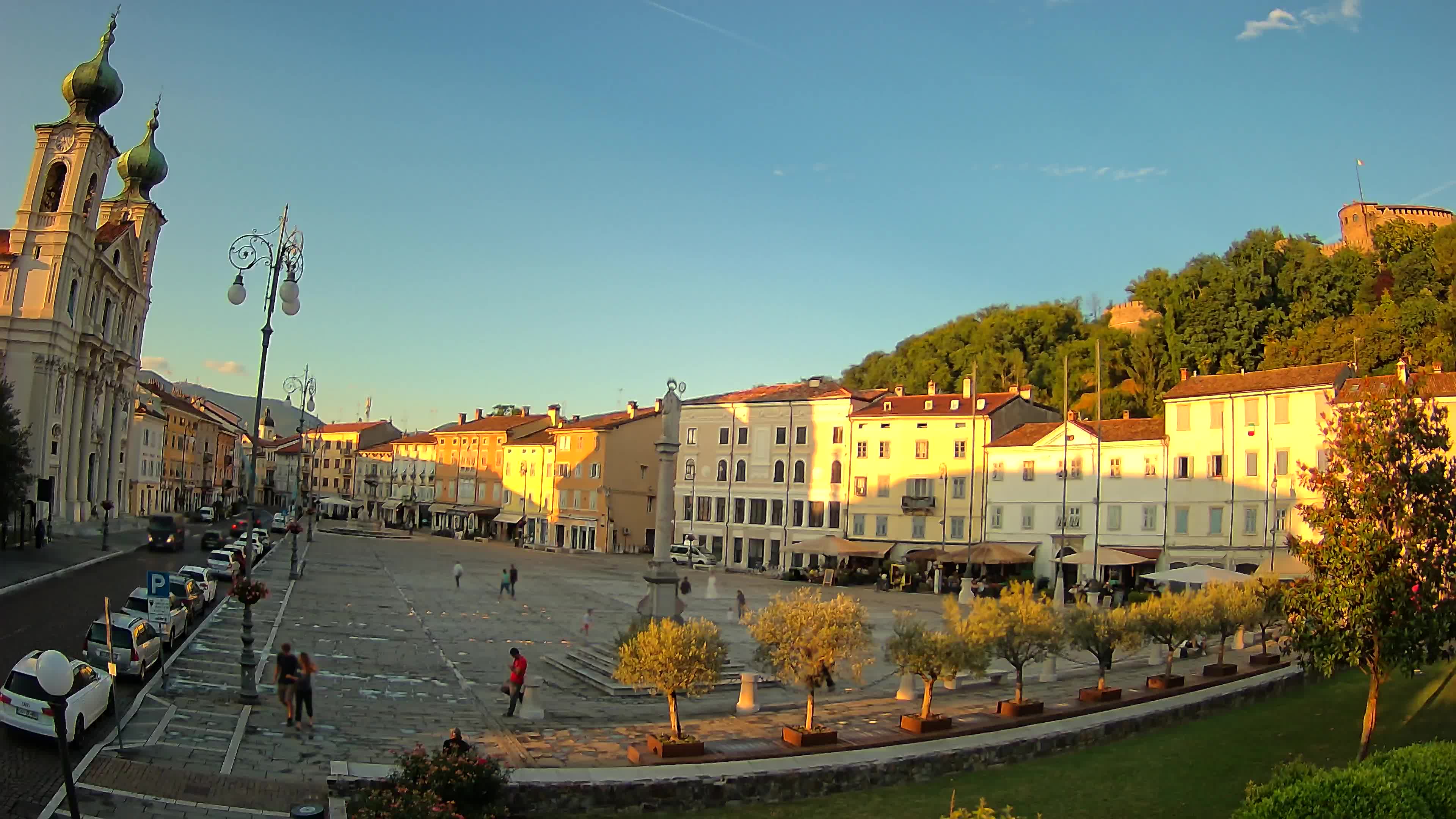 Webcam Gorizia Vittoria square – Church of st. Ignazio