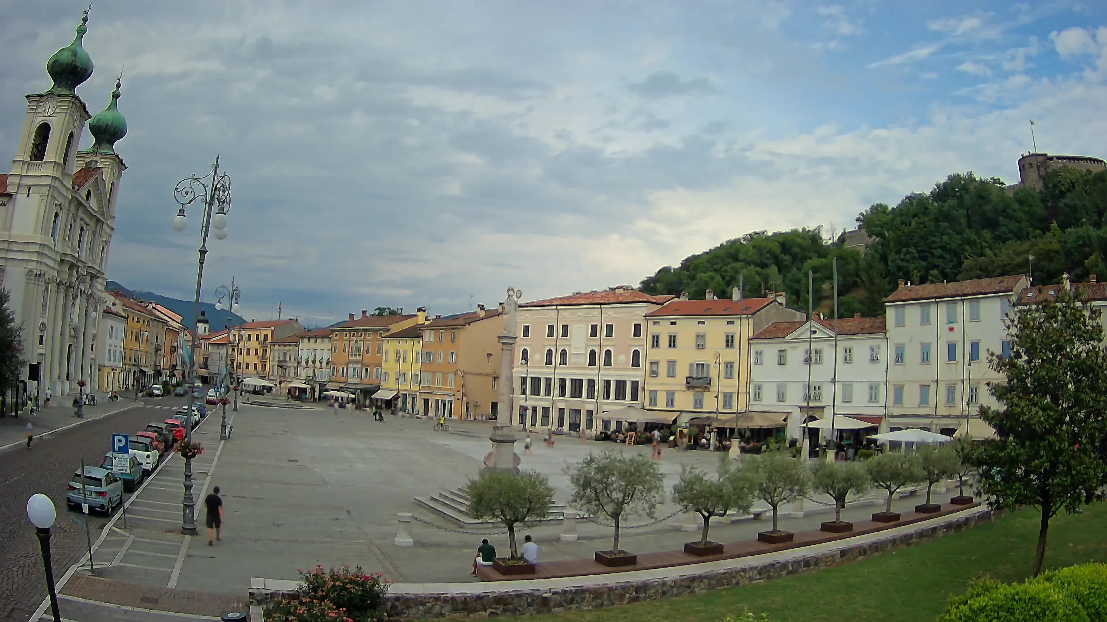 Webcam Gorizia Vittoria square – Church of st. Ignazio