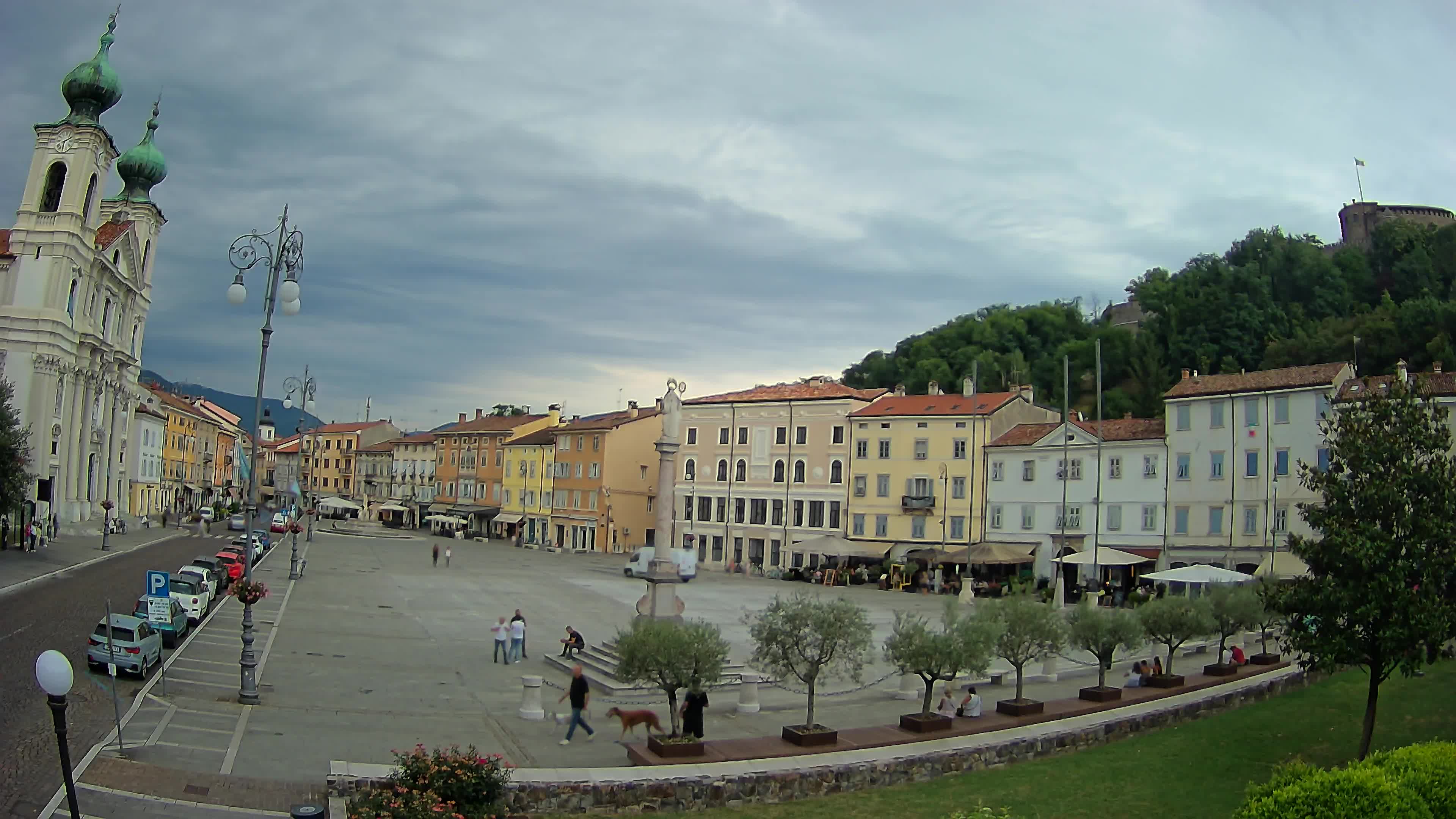 Webcam Gorizia Vittoria square – Church of st. Ignazio