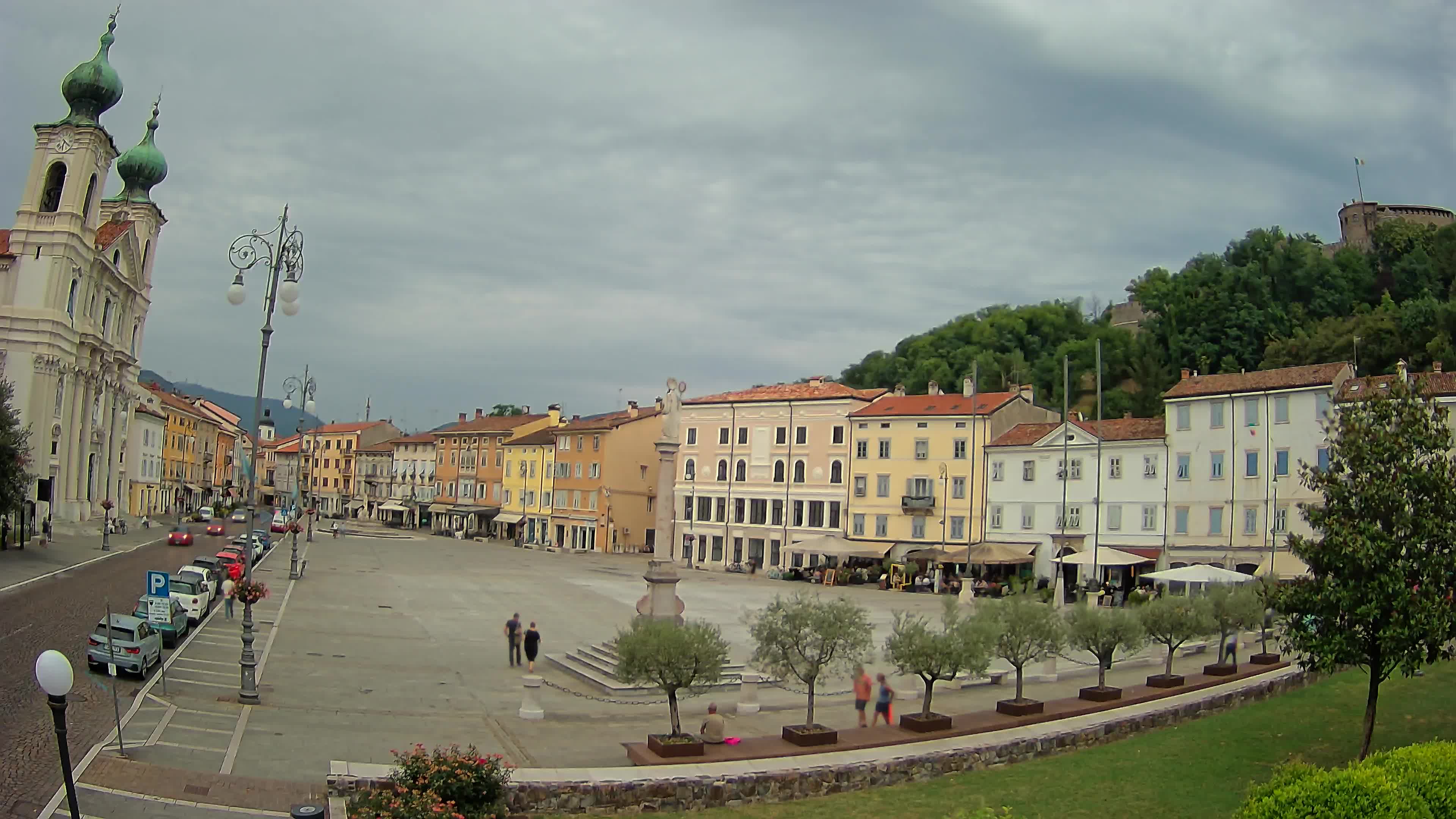 Webcam Gorizia Vittoria square – Church of st. Ignazio