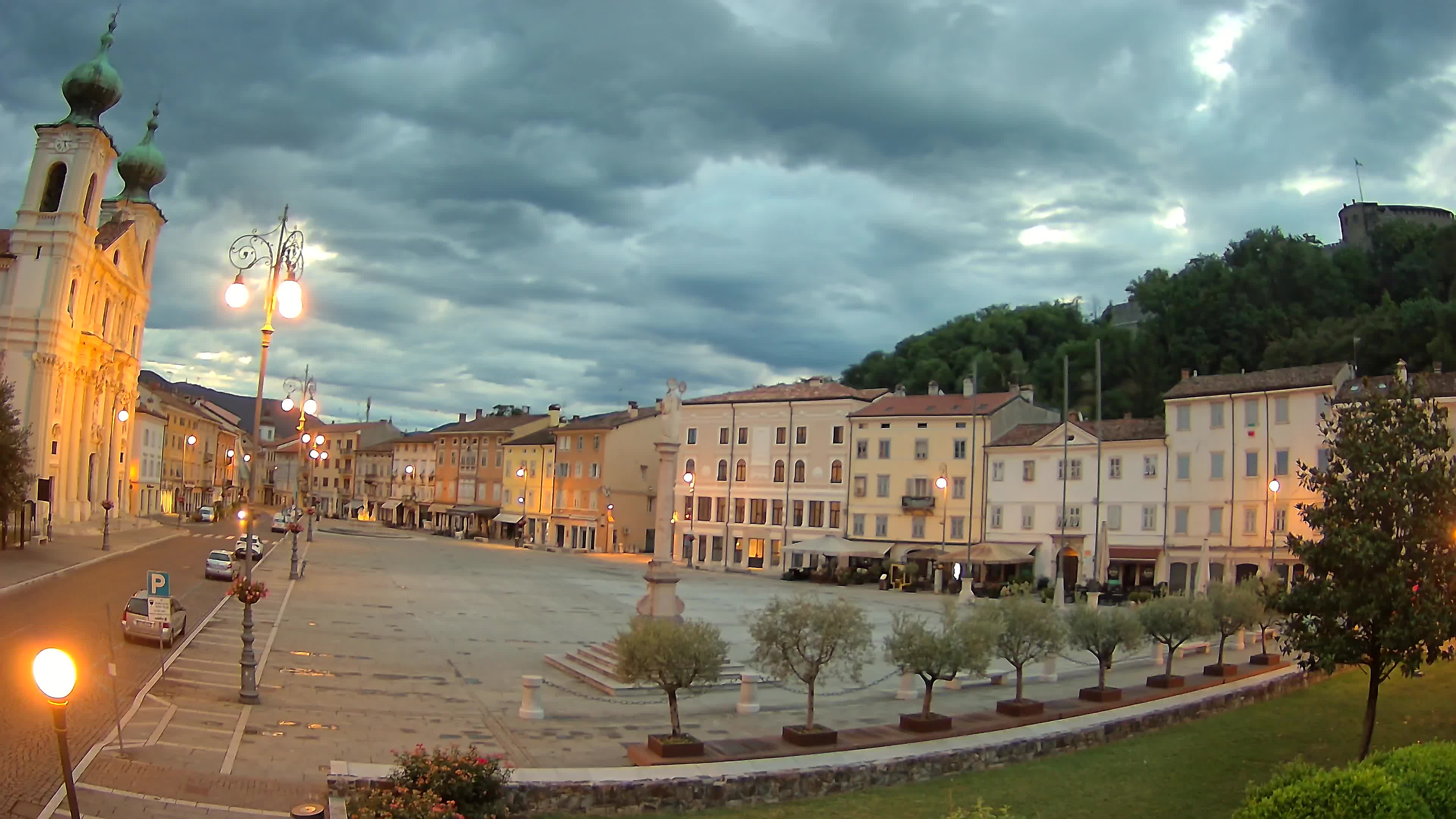 Webcam Gorizia Vittoria square – Church of st. Ignazio