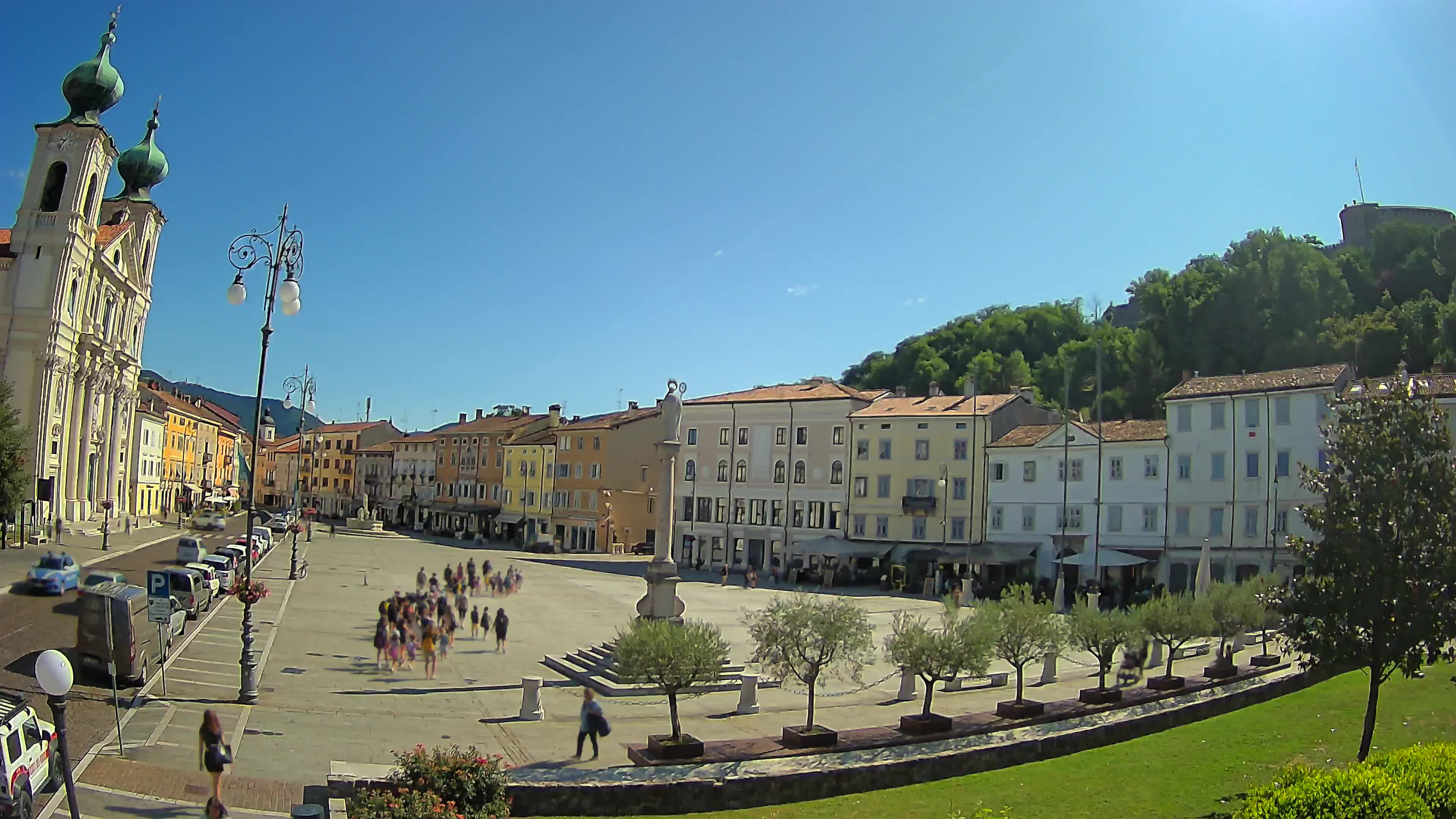 Webcam Gorizia Vittoria square – Church of st. Ignazio