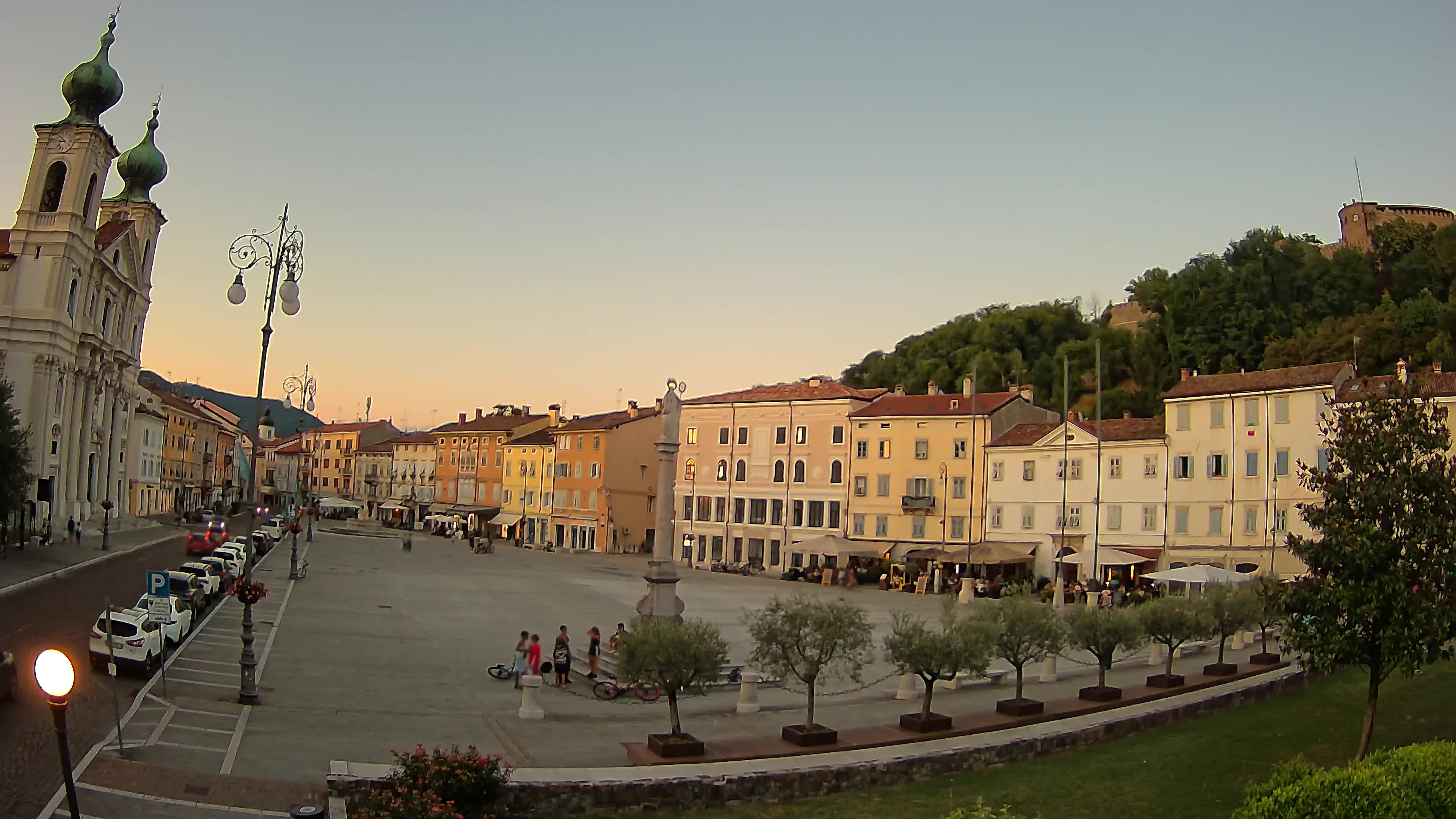 Webcam Gorizia Vittoria square – Church of st. Ignazio