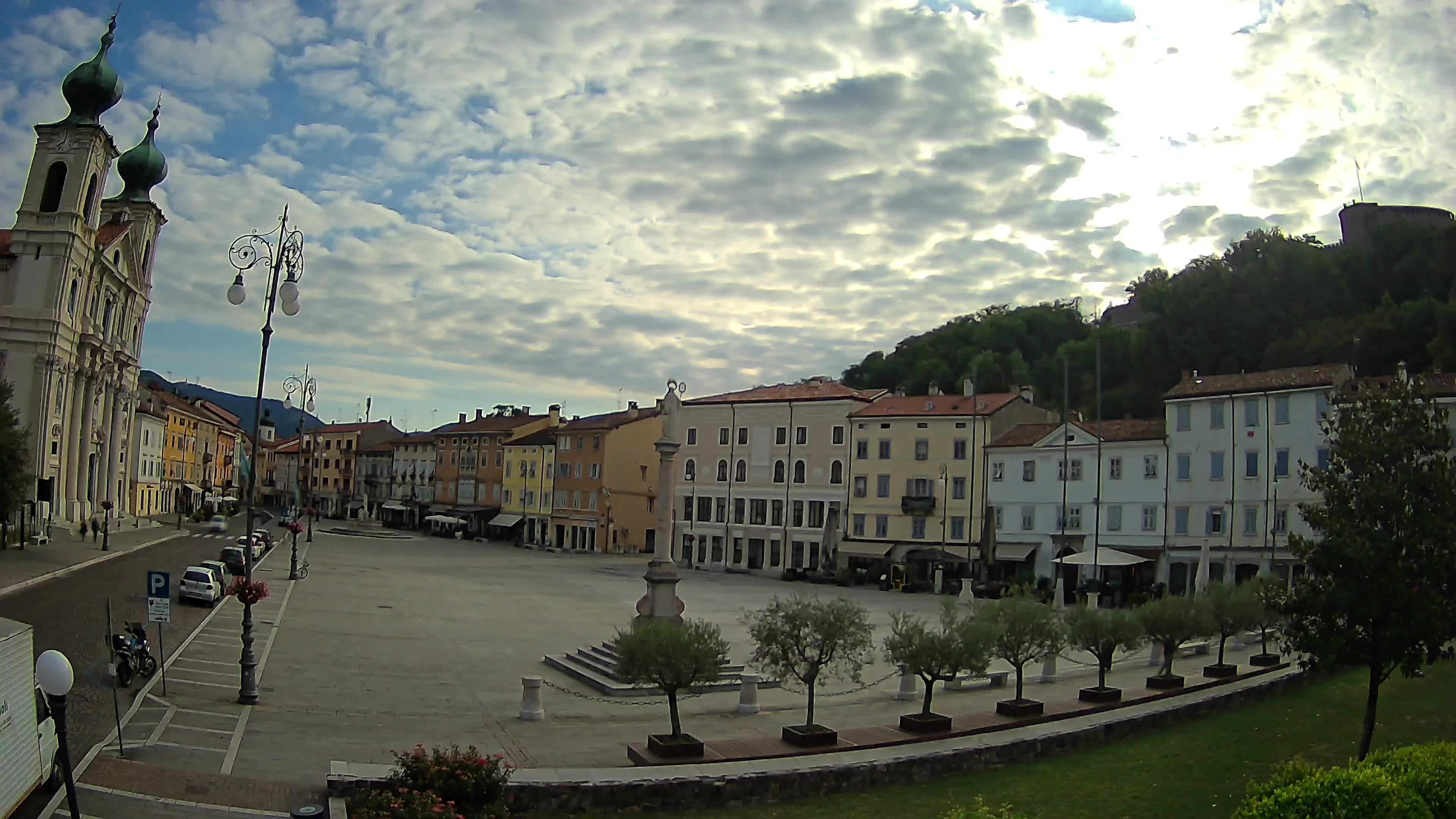 Webcam Gorizia Vittoria square – Church of st. Ignazio