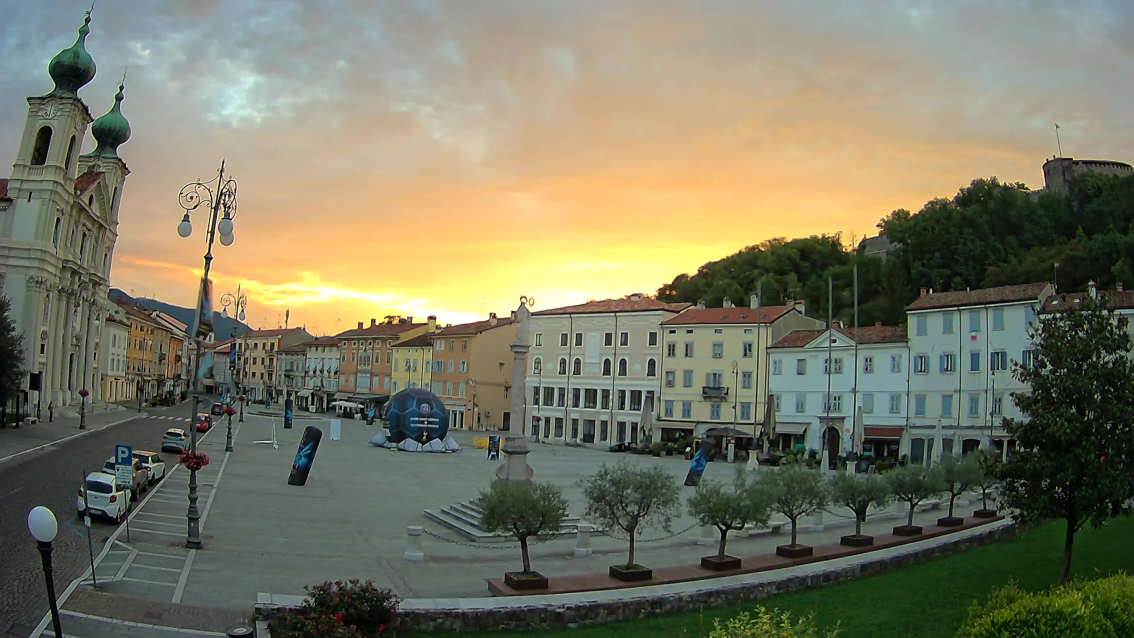 Gorizia – Place Vittoria – église st. Ignazio