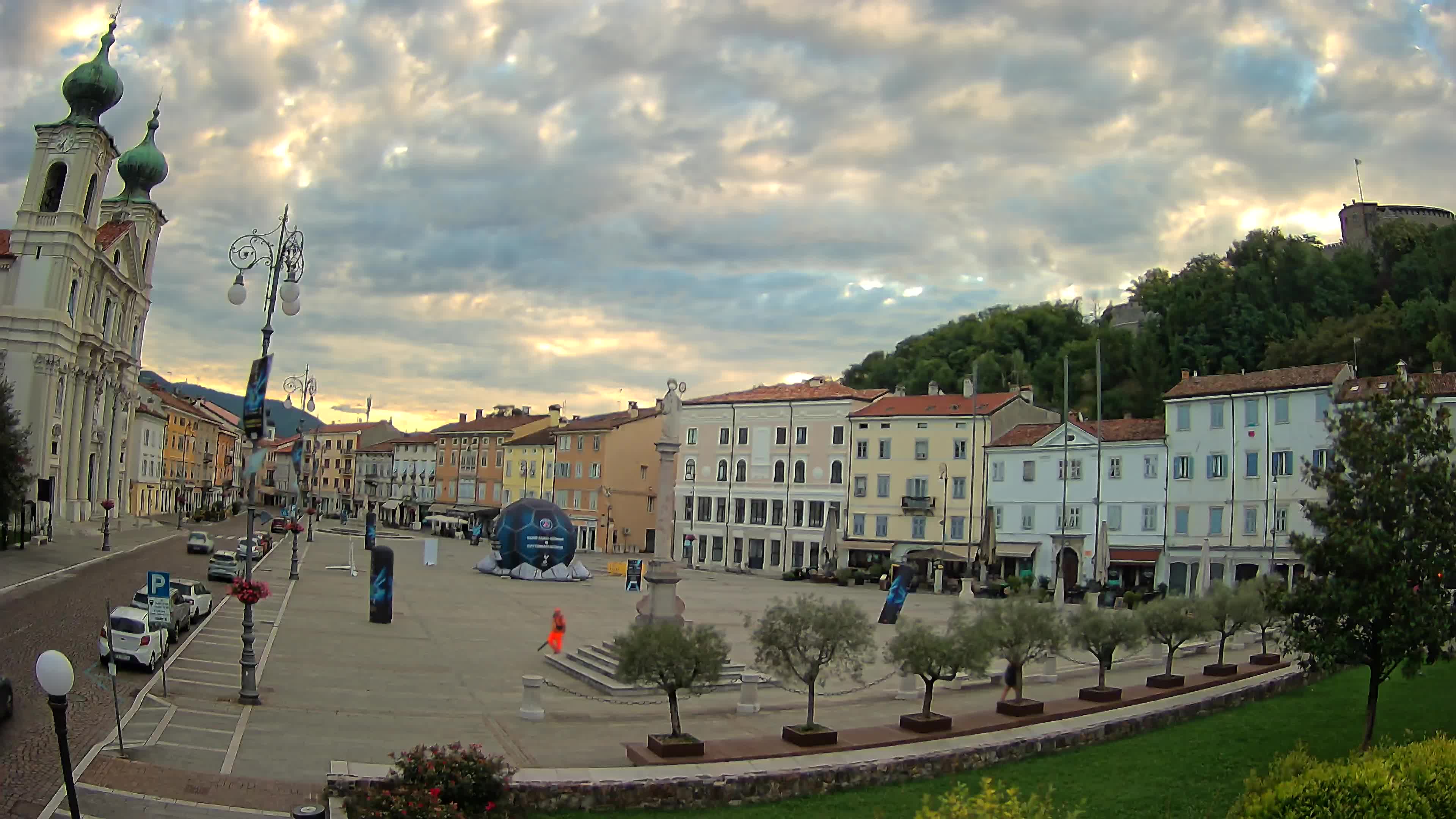 Gorizia – Place Vittoria – église st. Ignazio