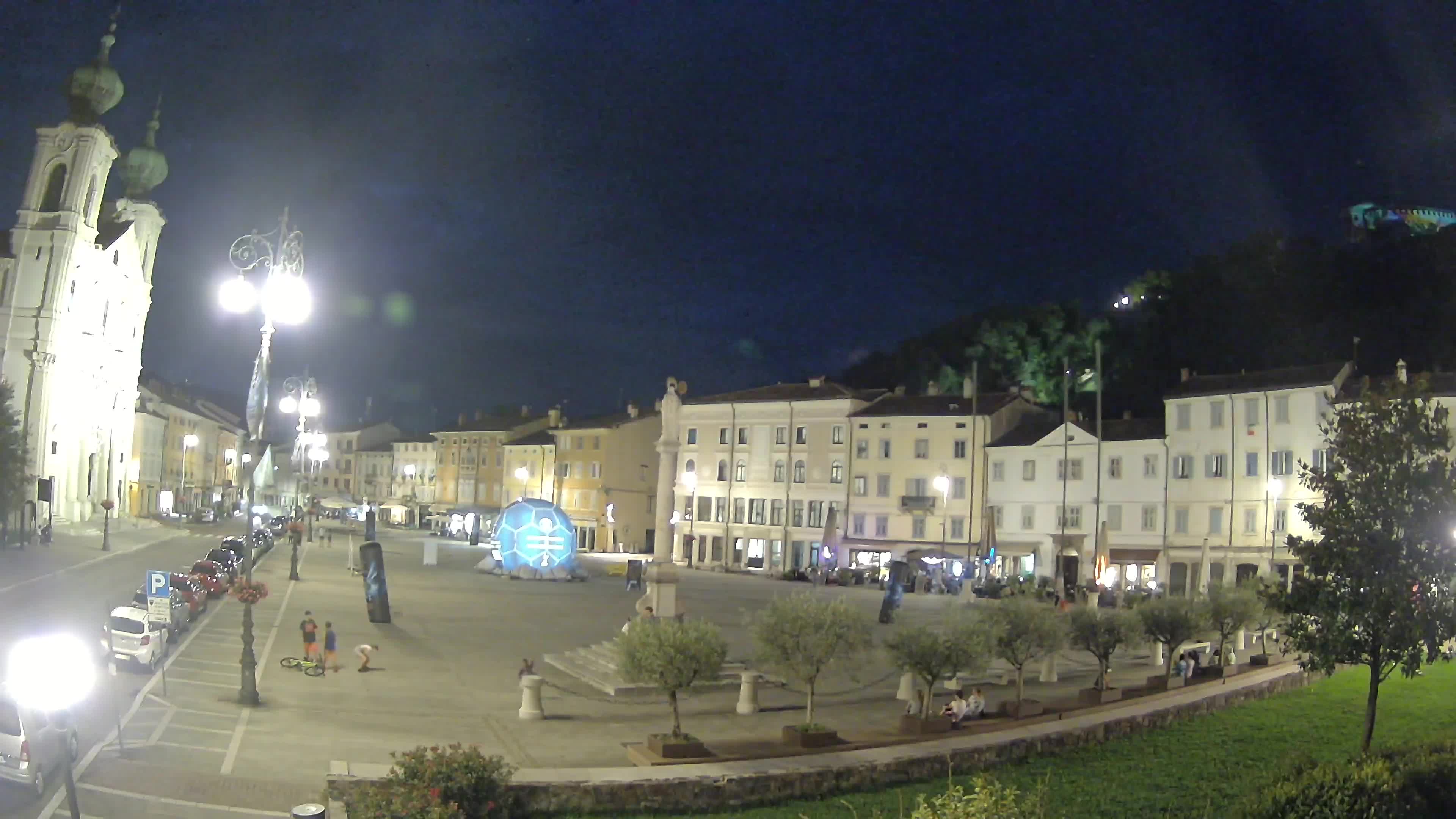 Webcam Gorizia Vittoria square – Church of st. Ignazio