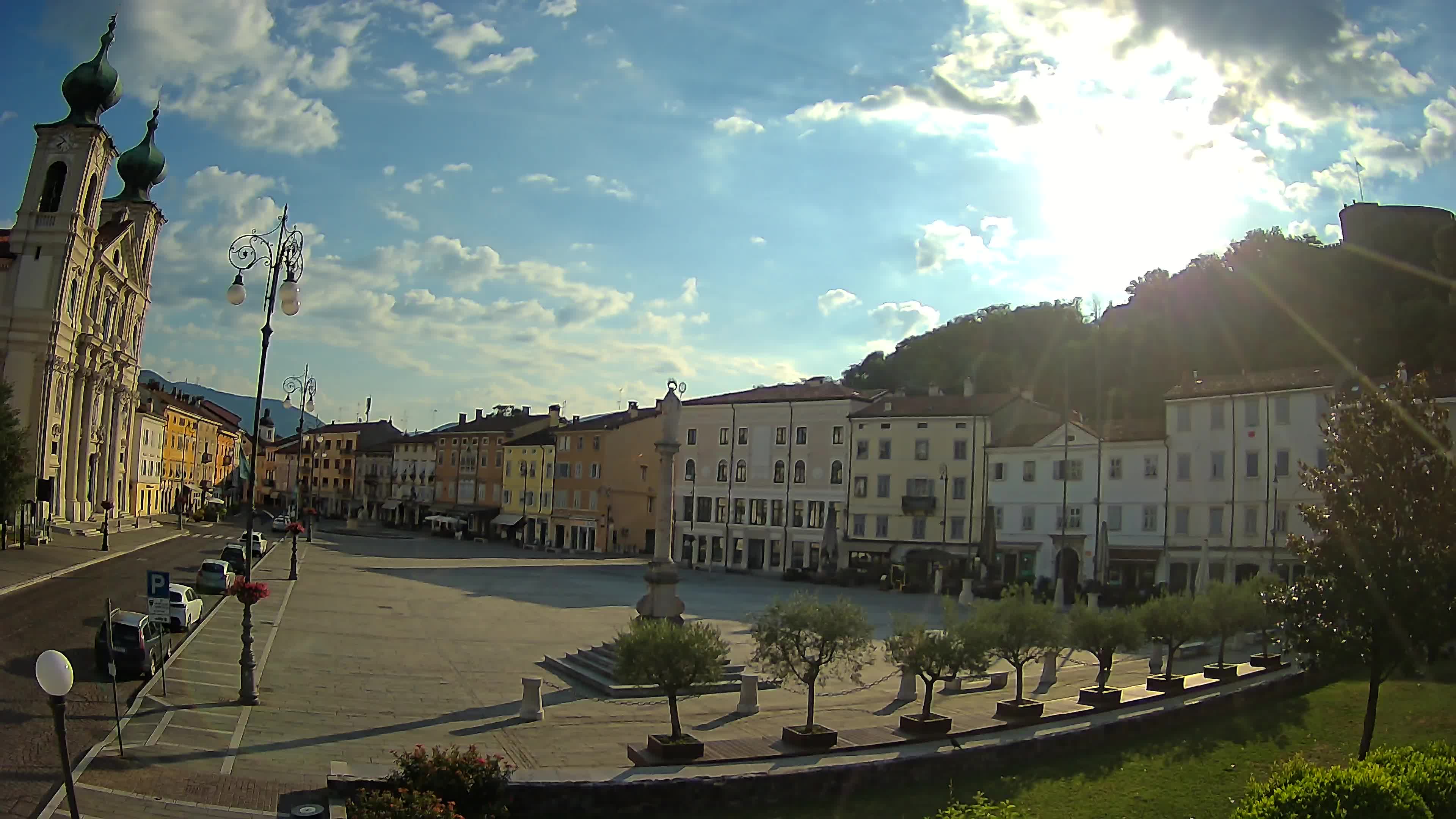 Webcam Gorizia Vittoria square – Church of st. Ignazio