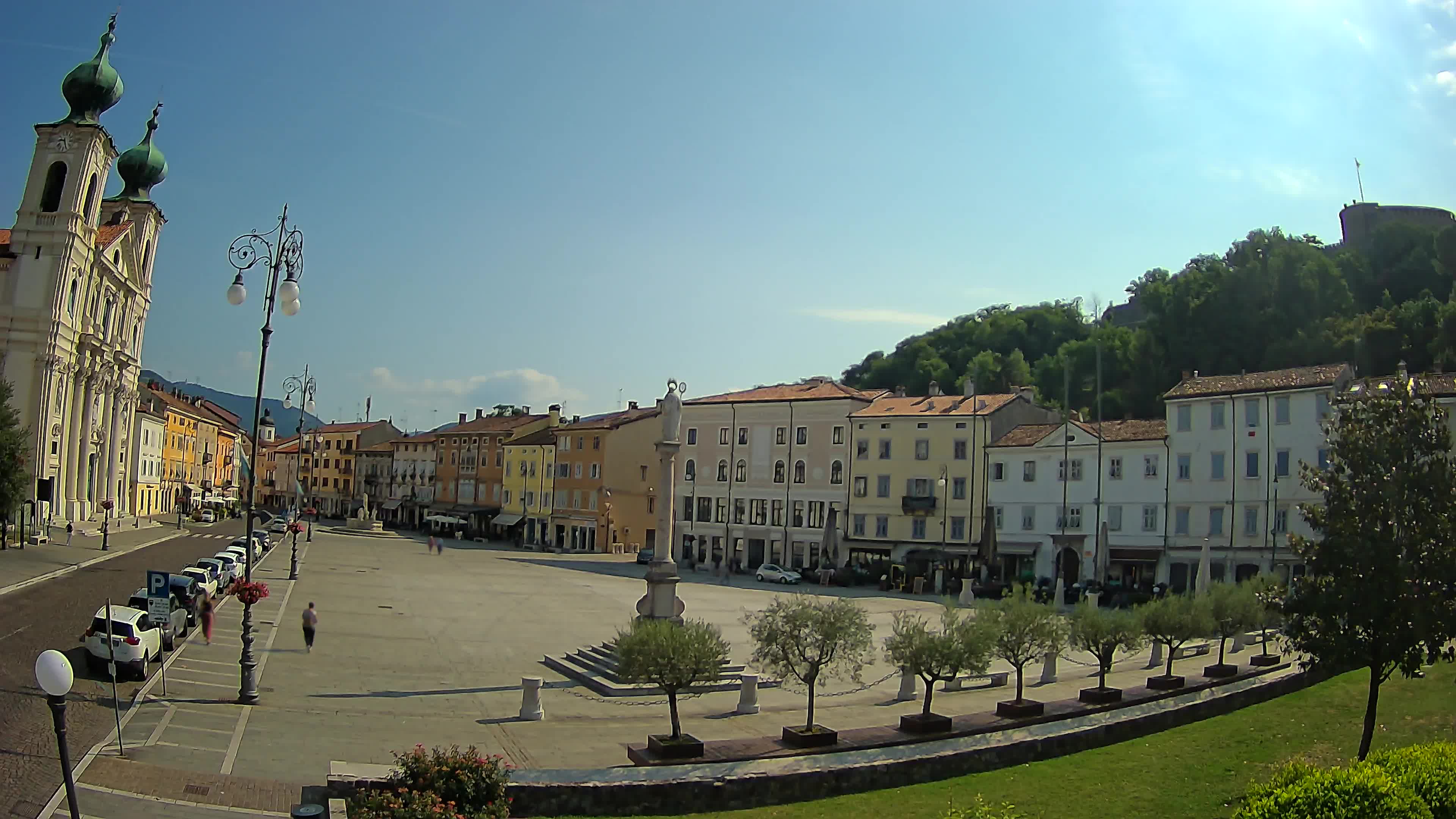 Webcam Gorizia Vittoria square – Church of st. Ignazio