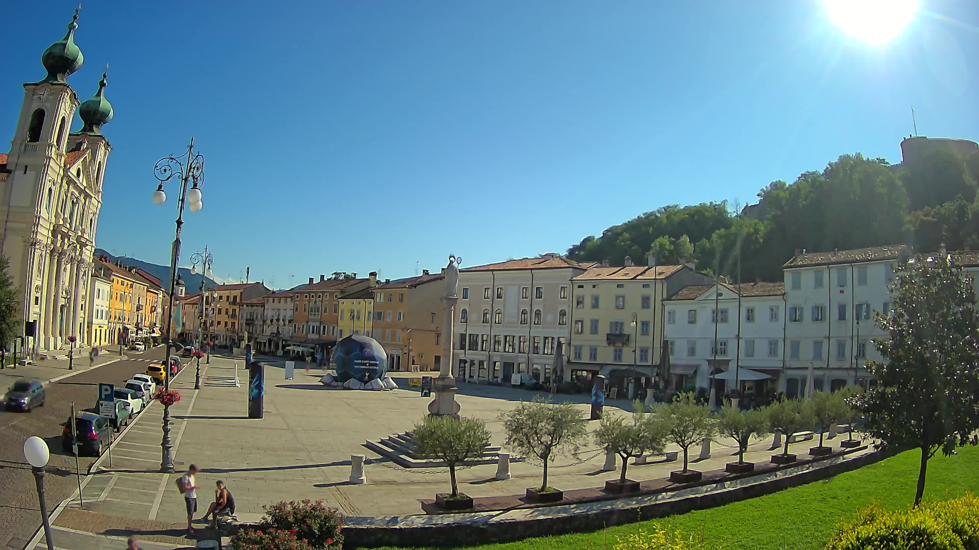 Gorizia – Place Vittoria – église st. Ignazio