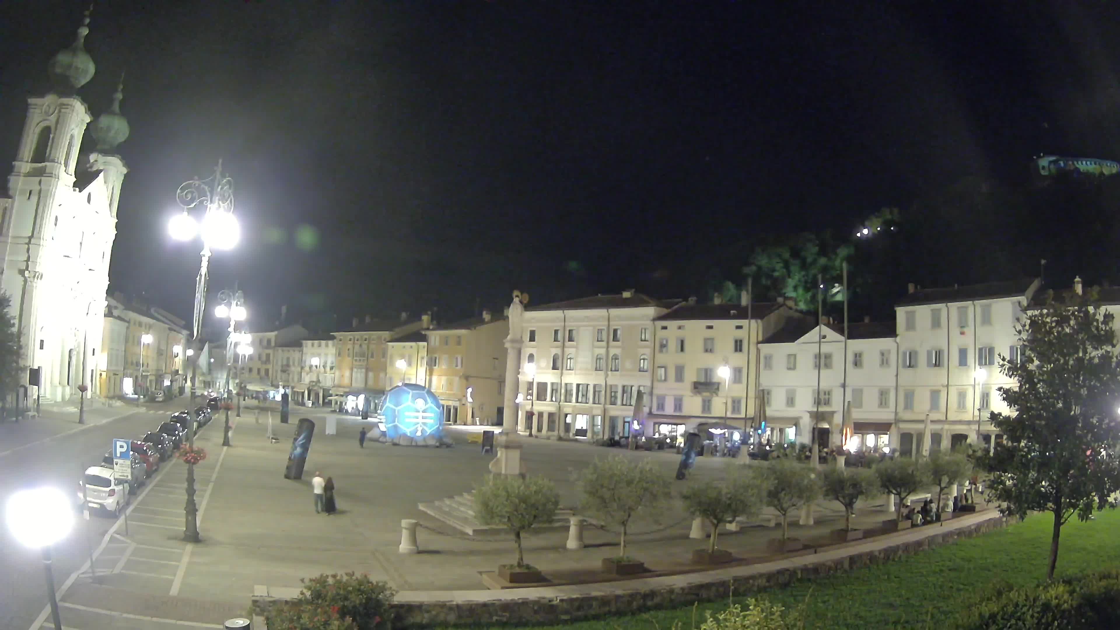 Gorizia – Plaza Vittoria – iglesia de San Pedro. Ignacio