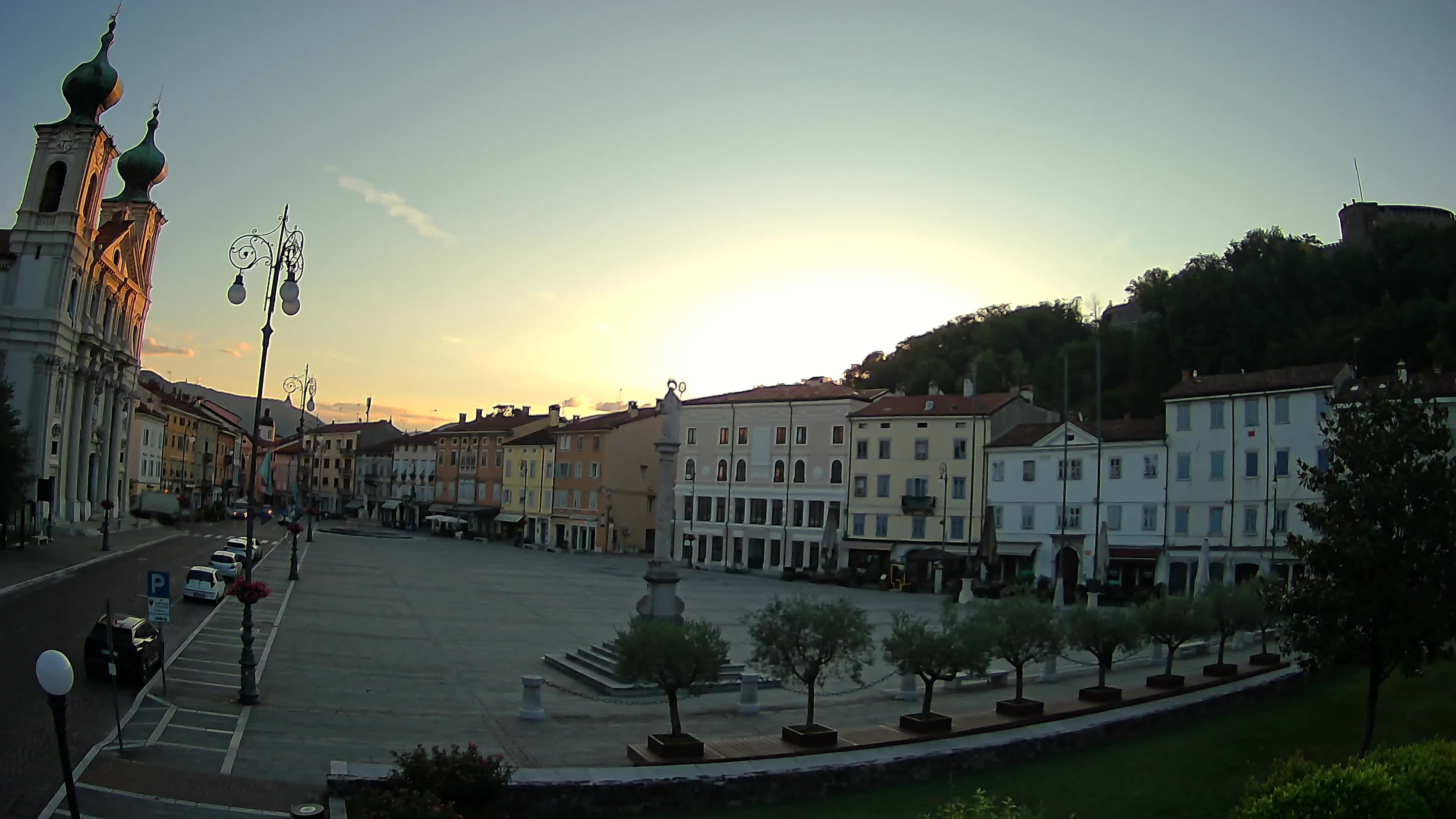 Webcam Gorizia Vittoria square – Church of st. Ignazio