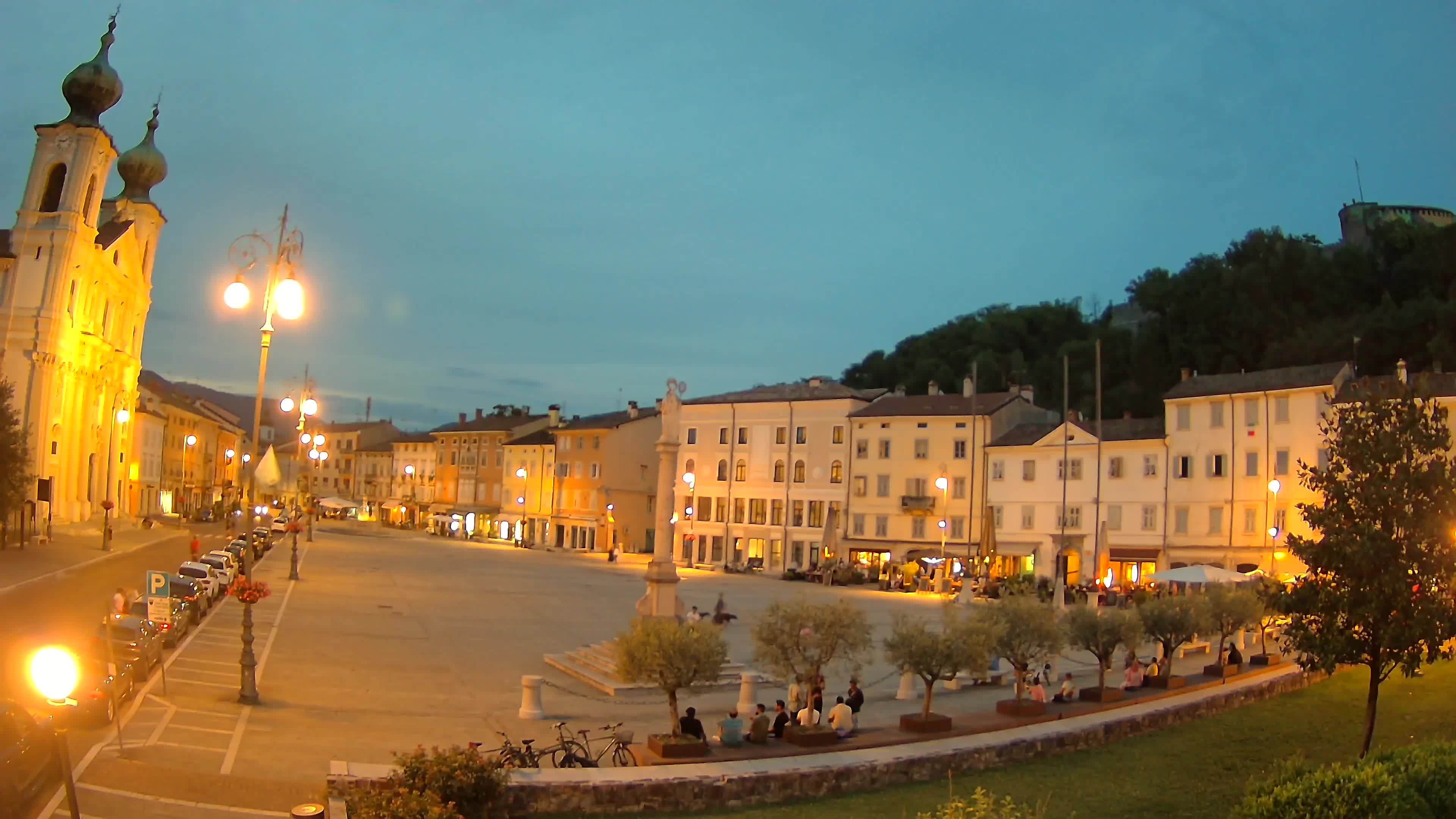 Webcam Gorizia Vittoria square – Church of st. Ignazio