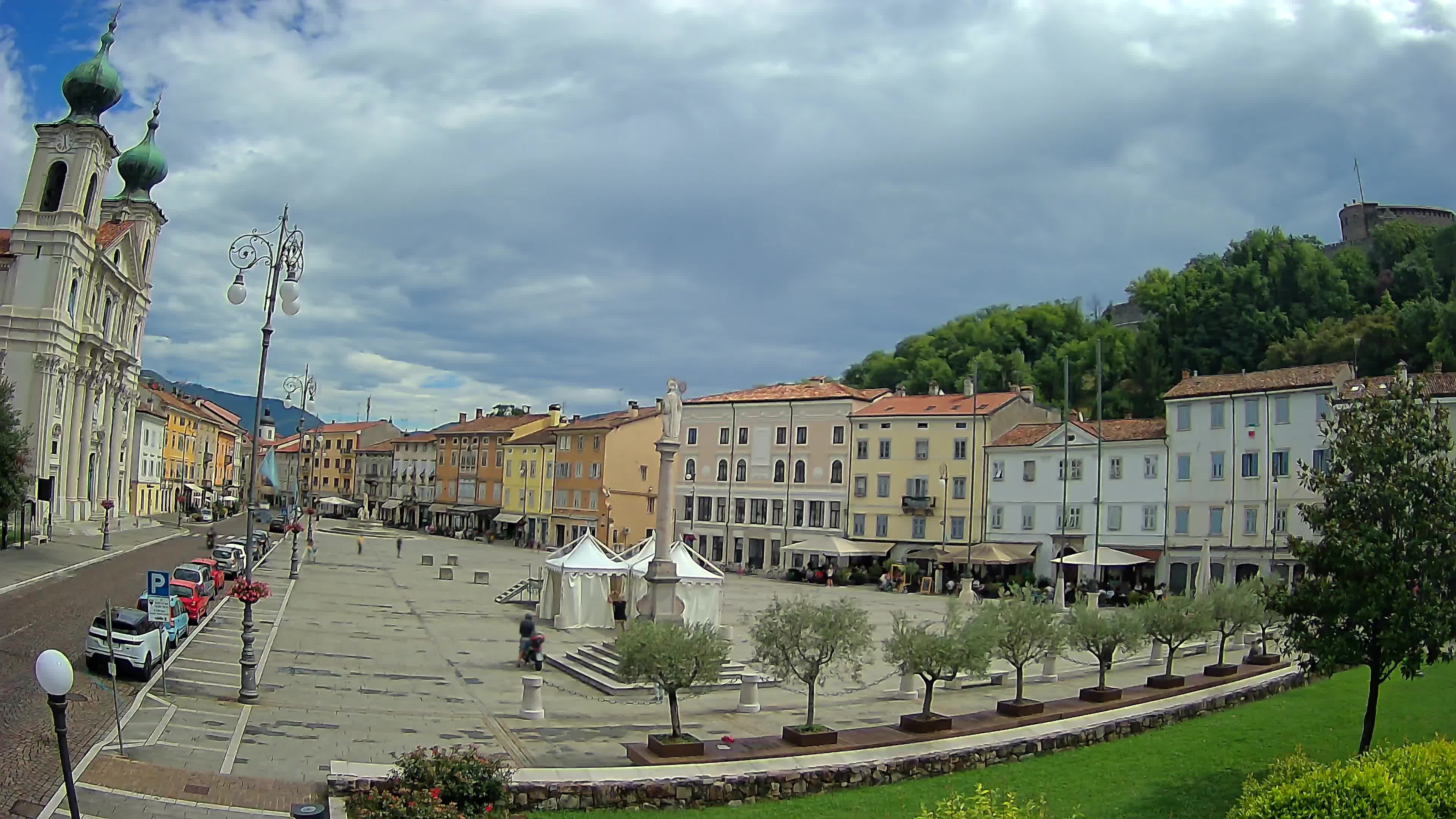 Webcam Gorizia Vittoria square – Church of st. Ignazio