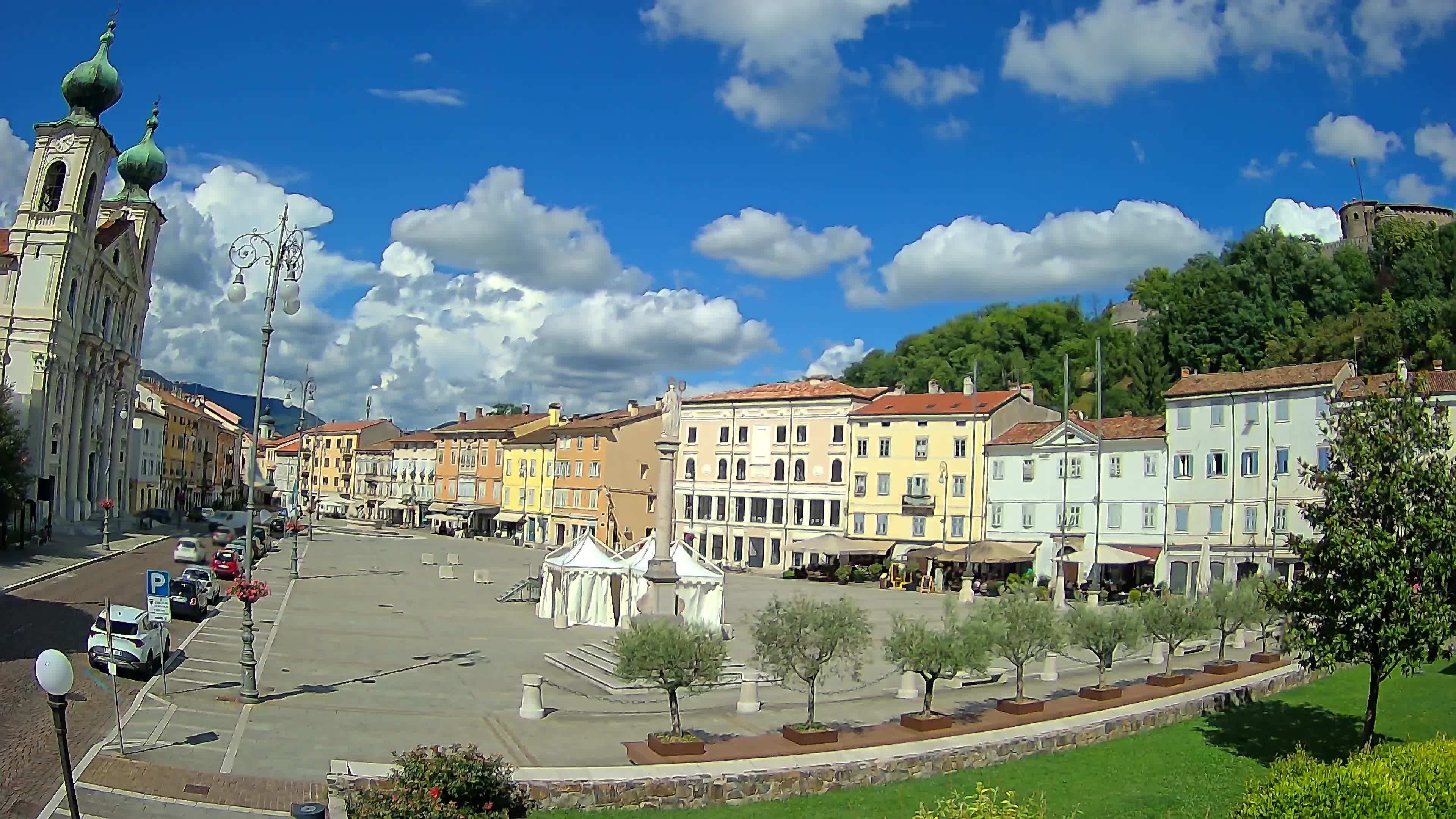 Webcam Gorizia Vittoria square – Church of st. Ignazio