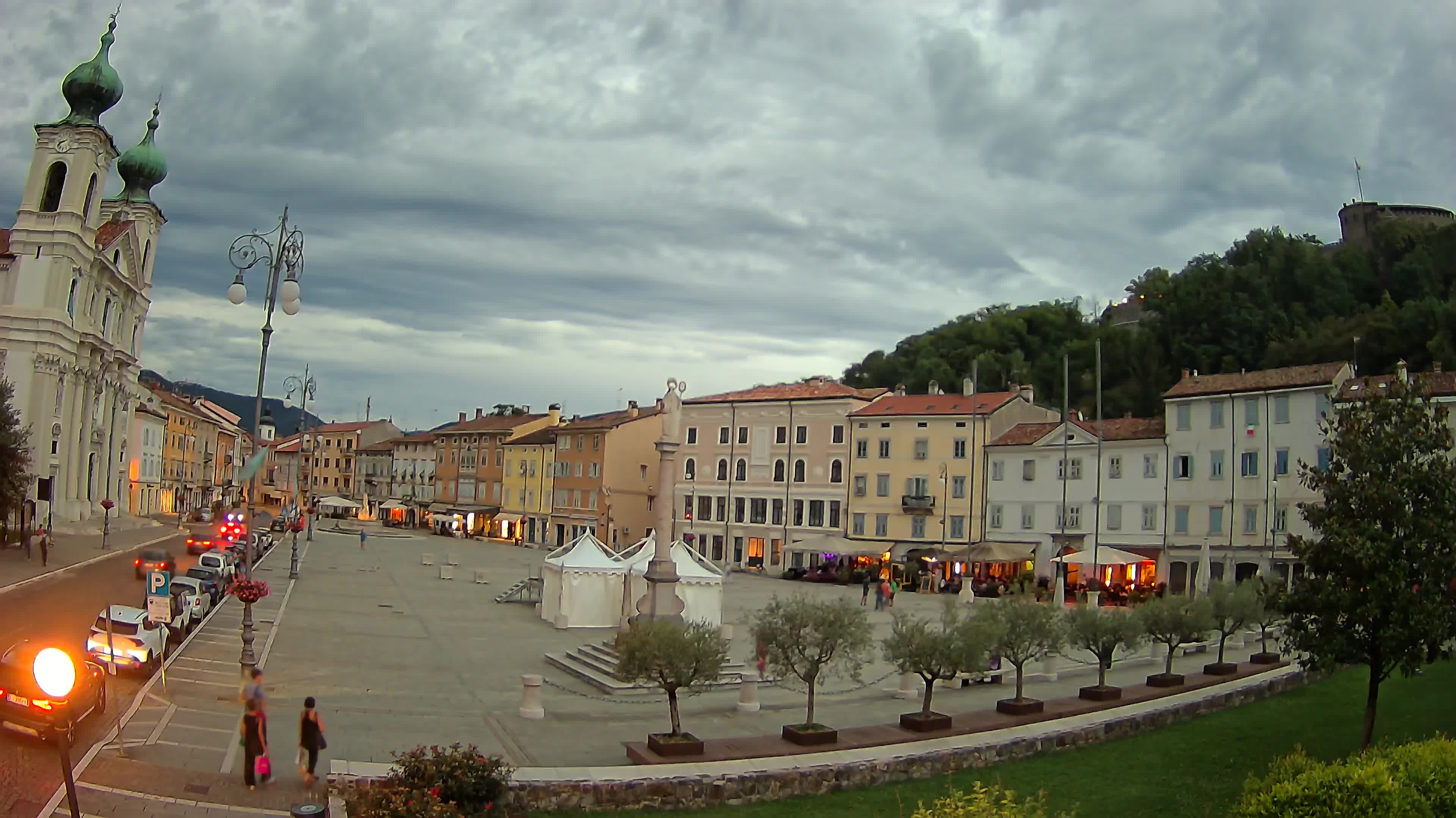 Webcam Gorizia Vittoria square – Church of st. Ignazio