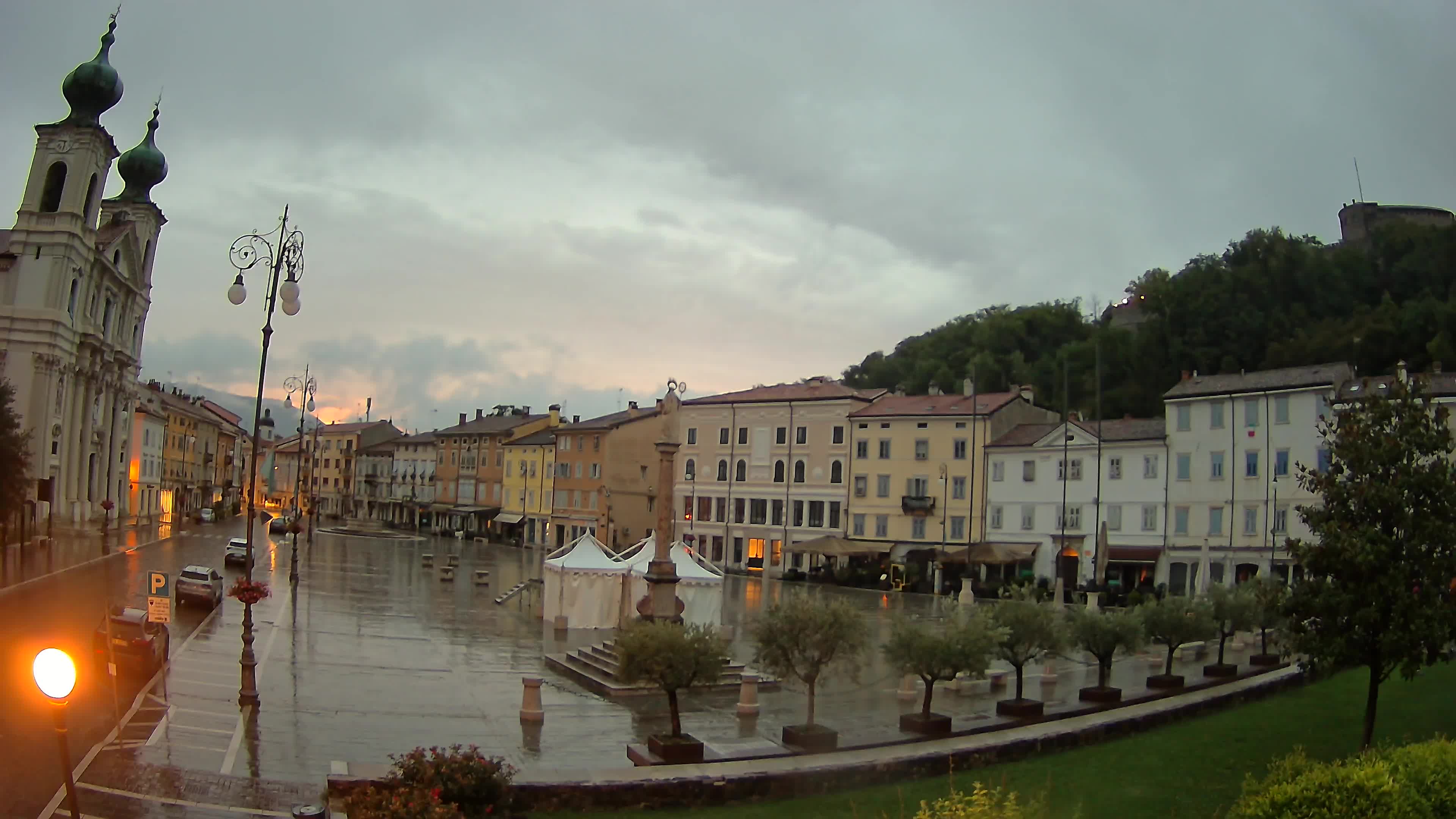 Webcam Gorizia Vittoria square – Church of st. Ignazio
