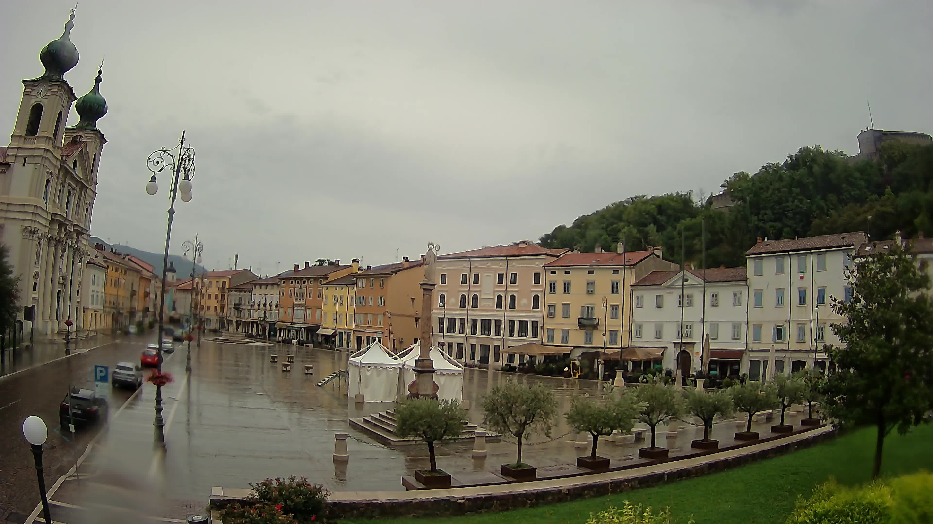 Webcam Gorizia Vittoria square – Church of st. Ignazio