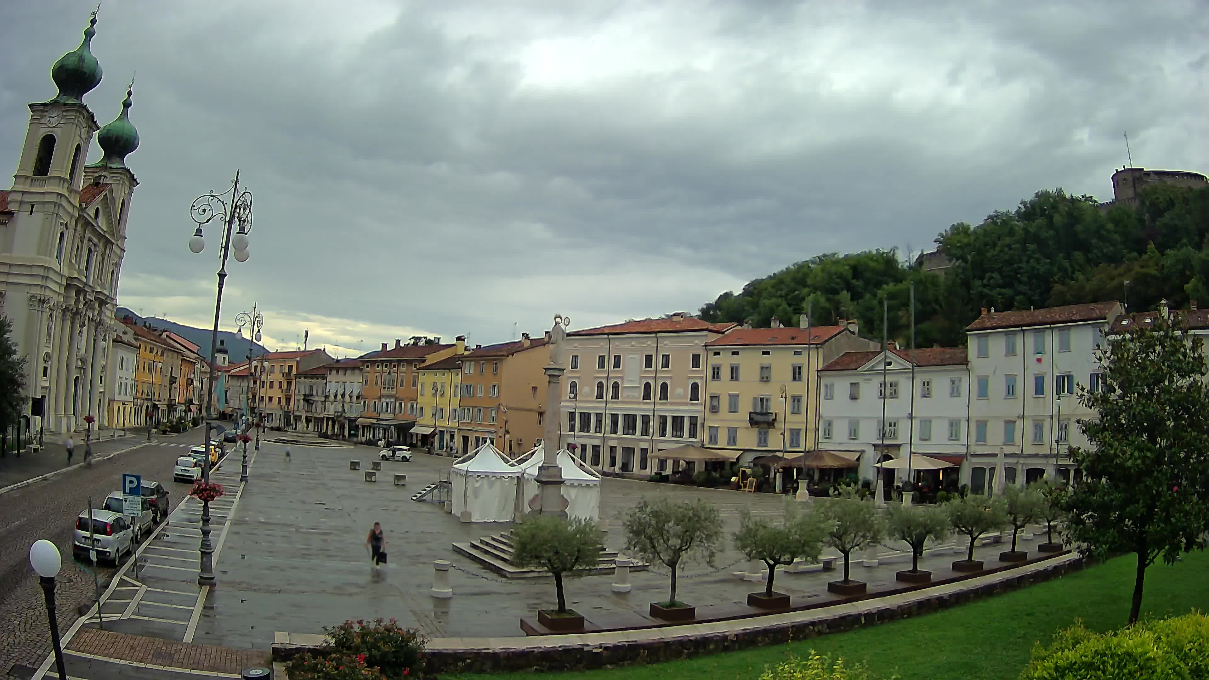 Webcam Gorizia Vittoria square – Church of st. Ignazio