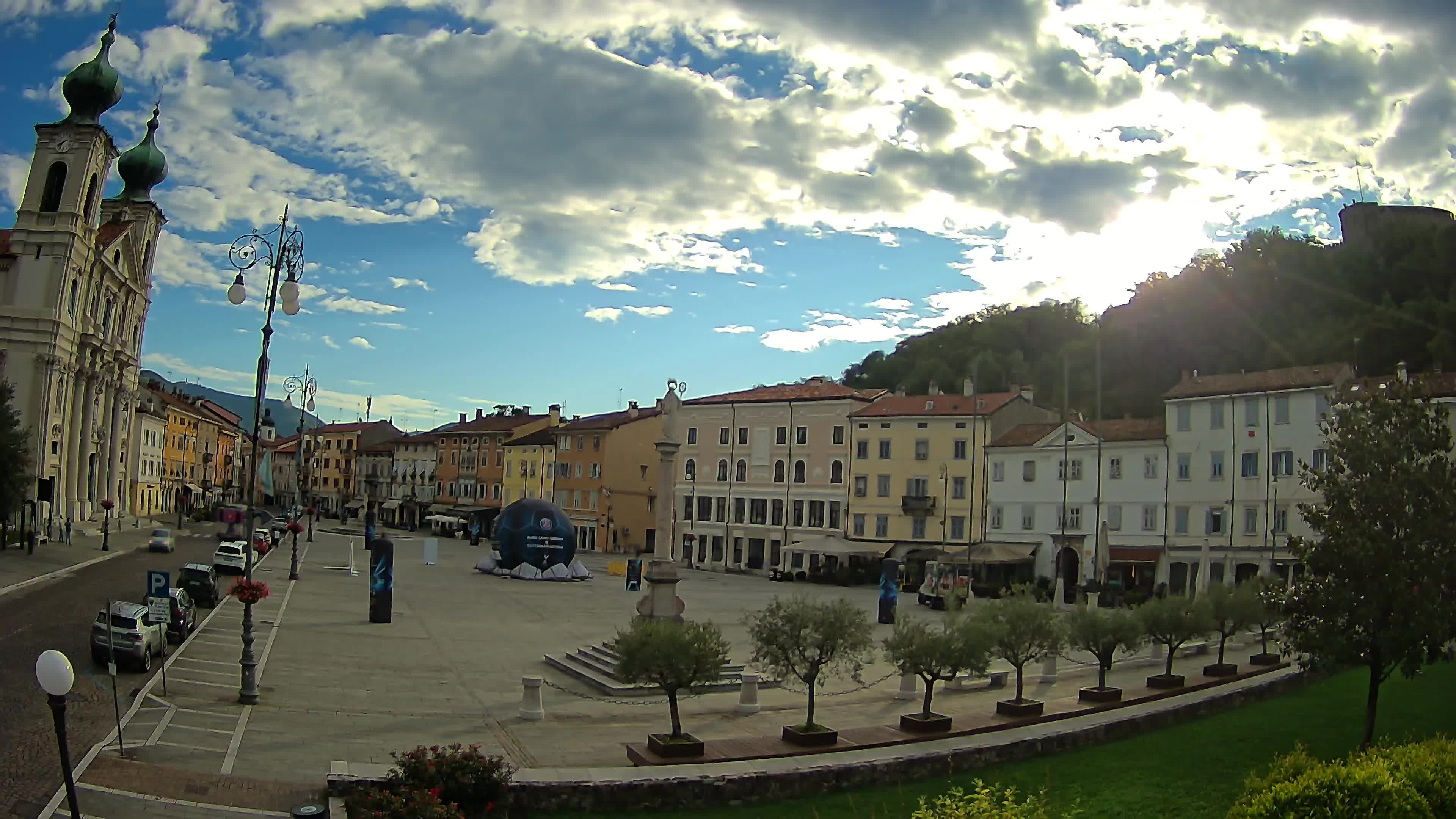 Webcam Gorizia Vittoria square – Church of st. Ignazio