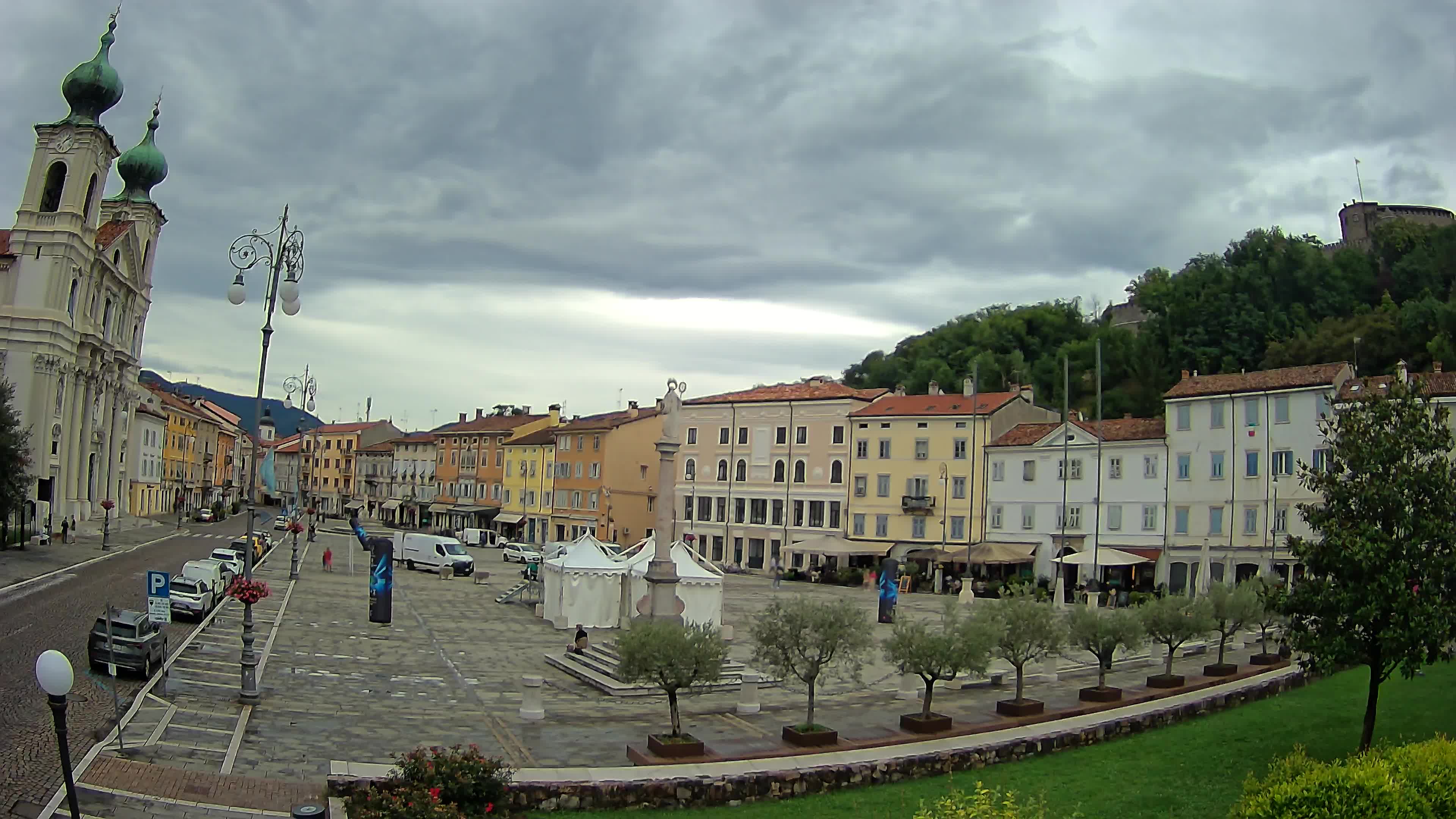 Webcam Gorizia Vittoria square – Church of st. Ignazio