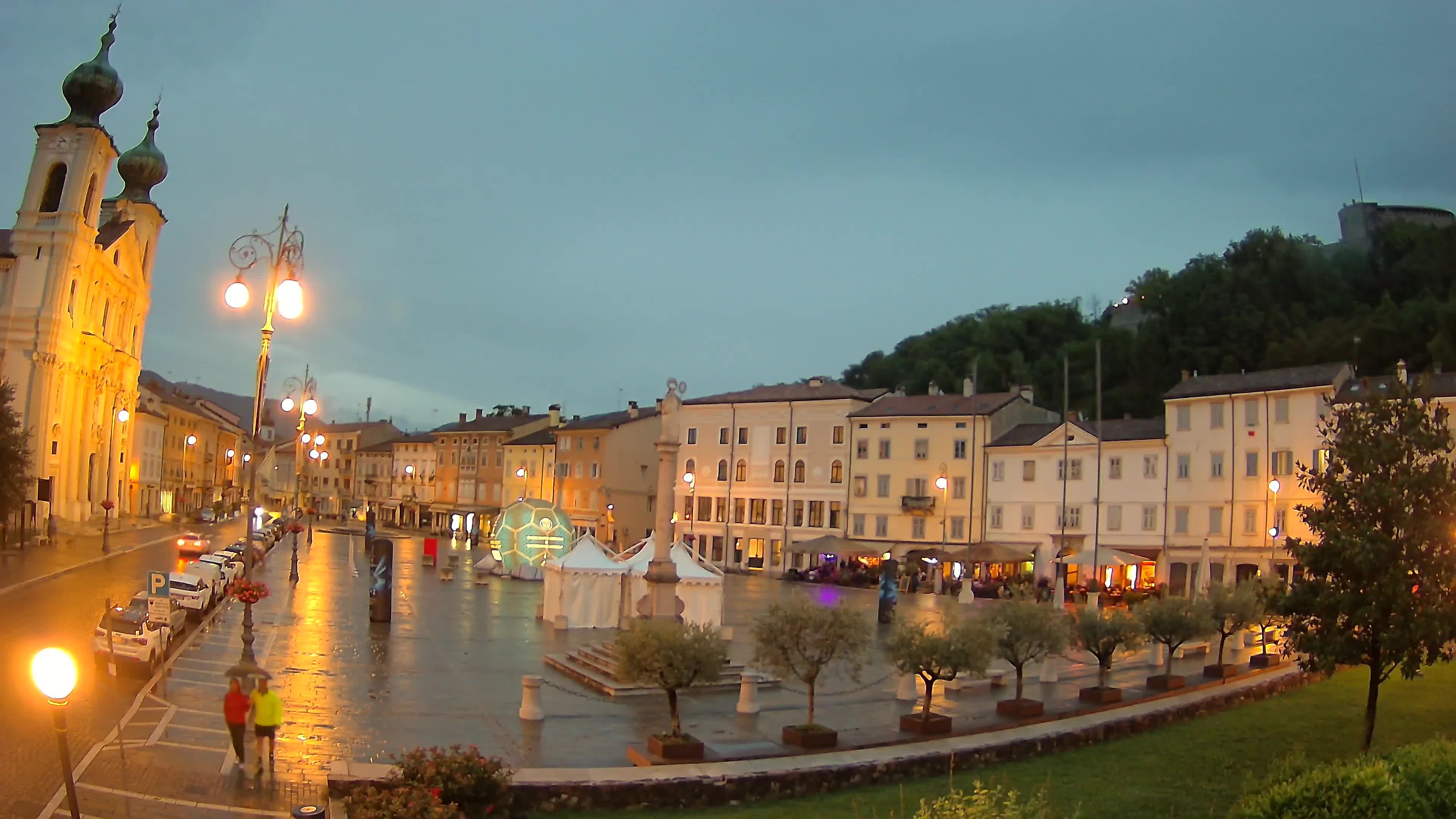 Webcam Gorizia Vittoria square – Church of st. Ignazio