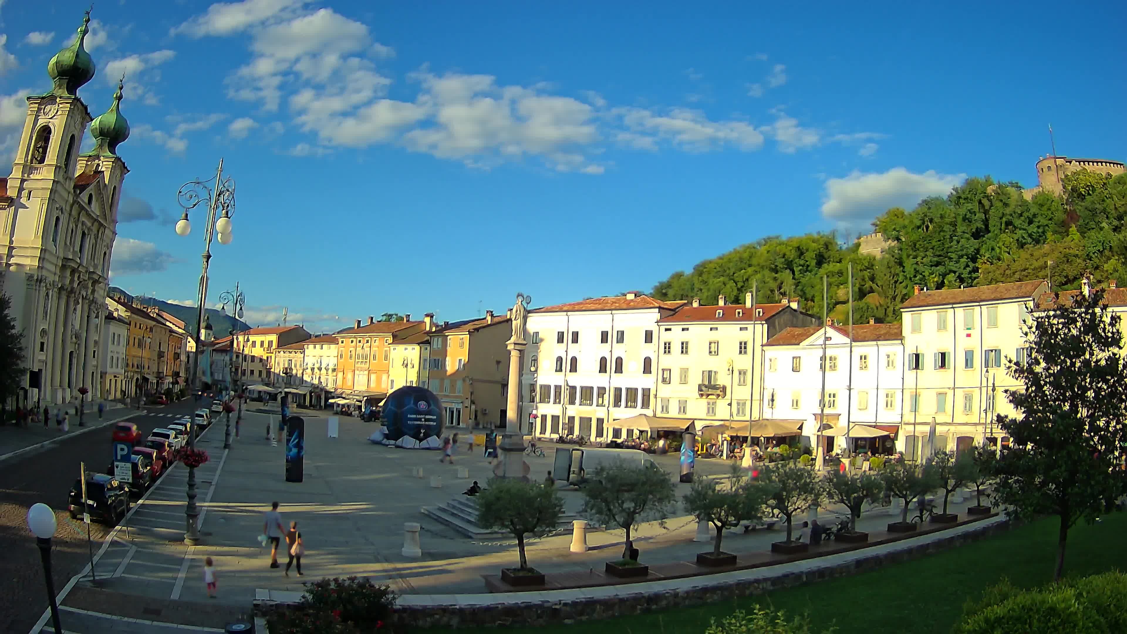 Webcam Gorizia Vittoria square – Church of st. Ignazio