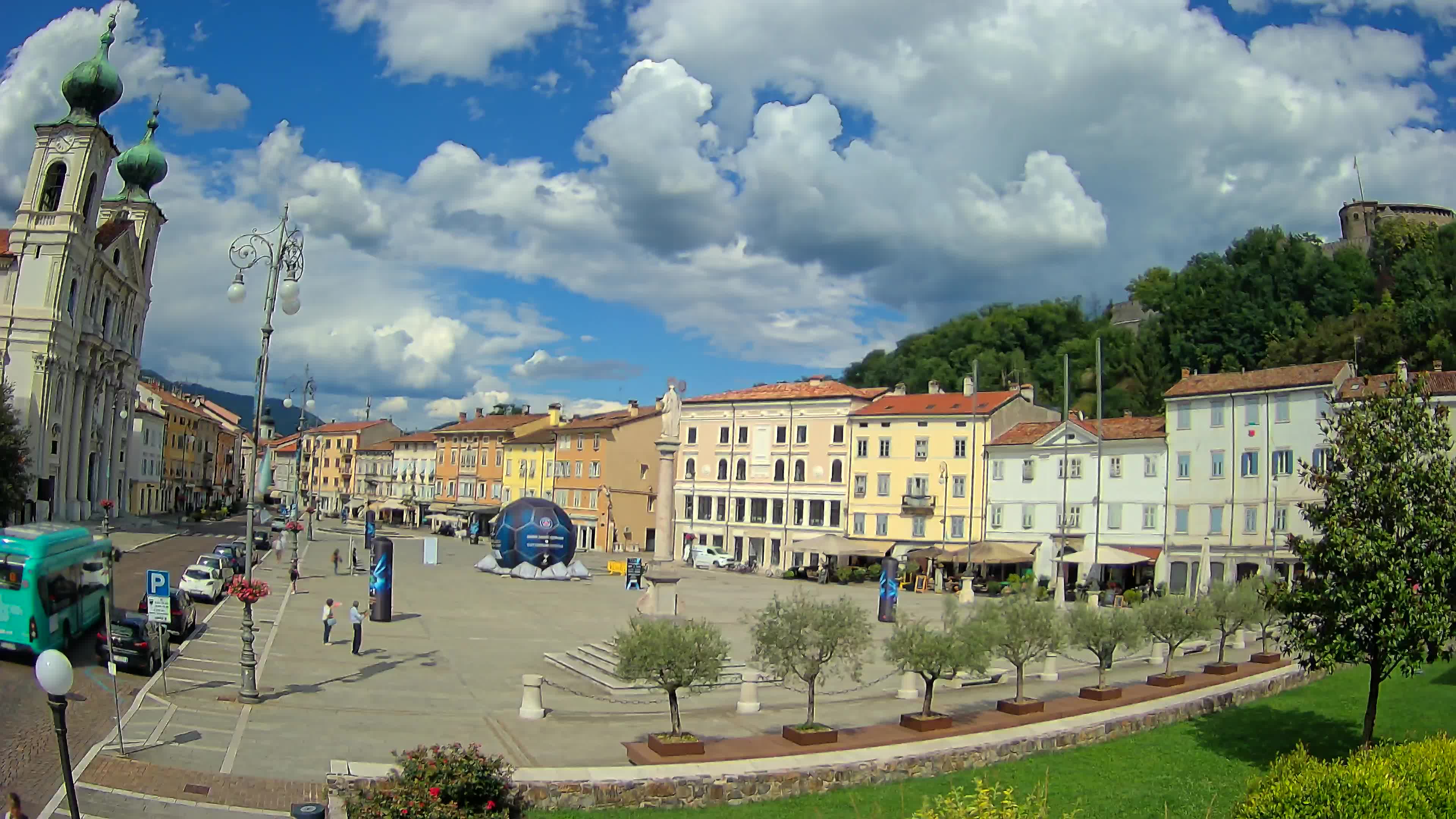 Webcam Gorizia Vittoria square – Church of st. Ignazio