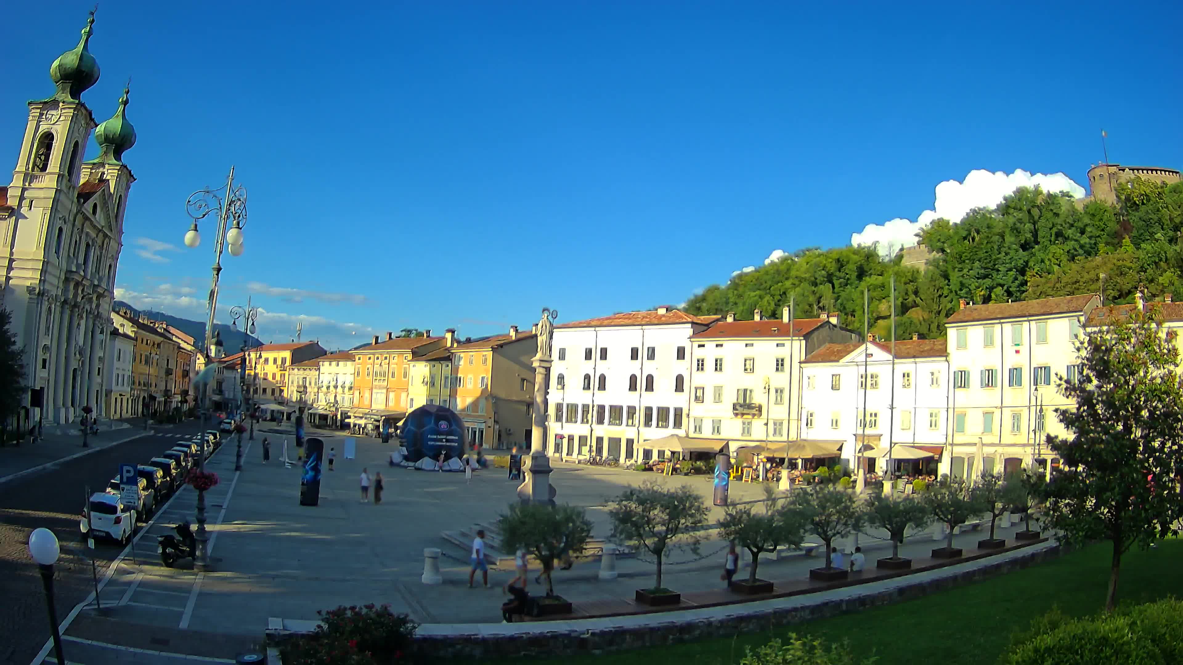 Webcam Gorizia Vittoria square – Church of st. Ignazio