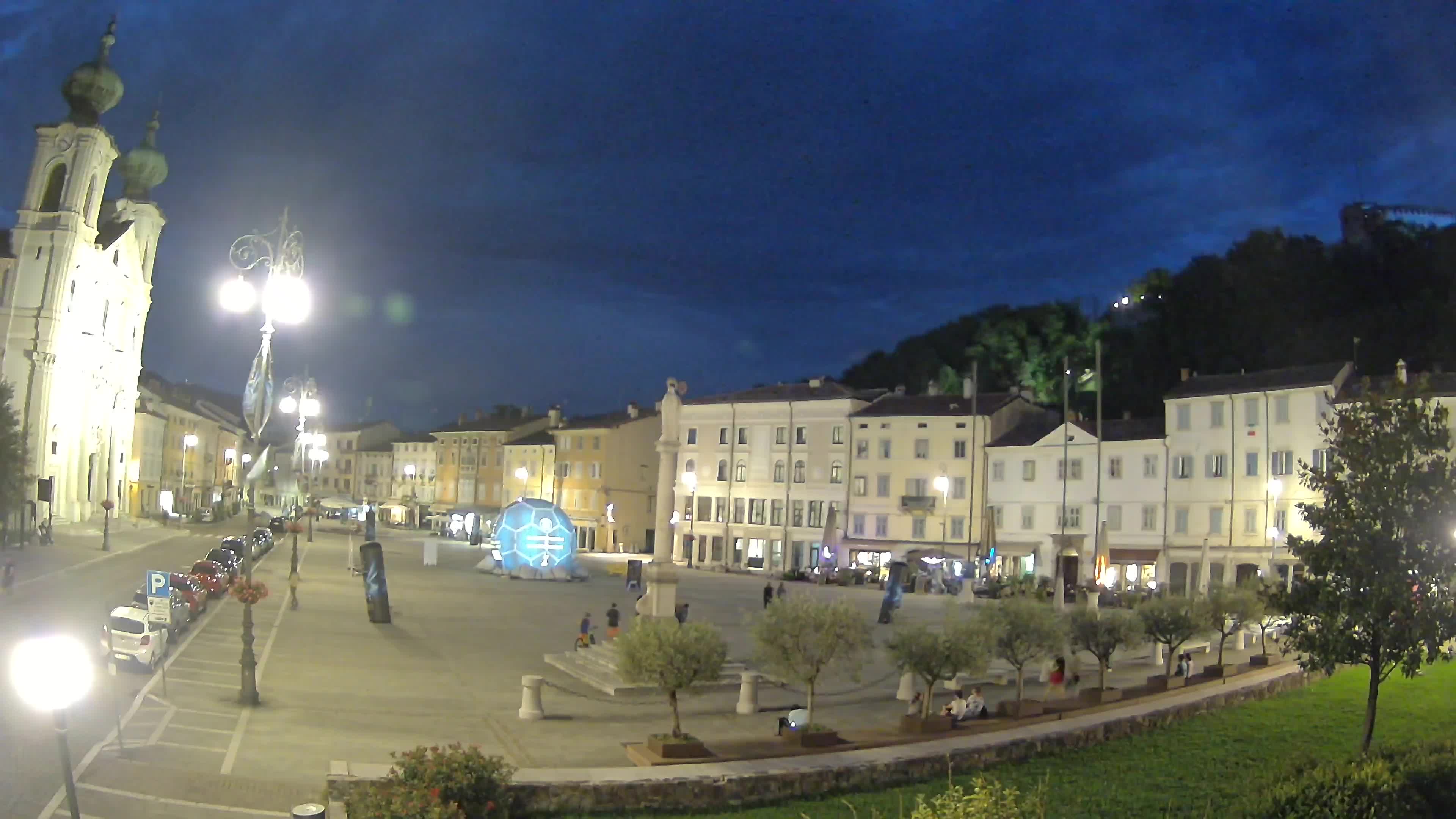 Webcam Gorizia Vittoria square – Church of st. Ignazio