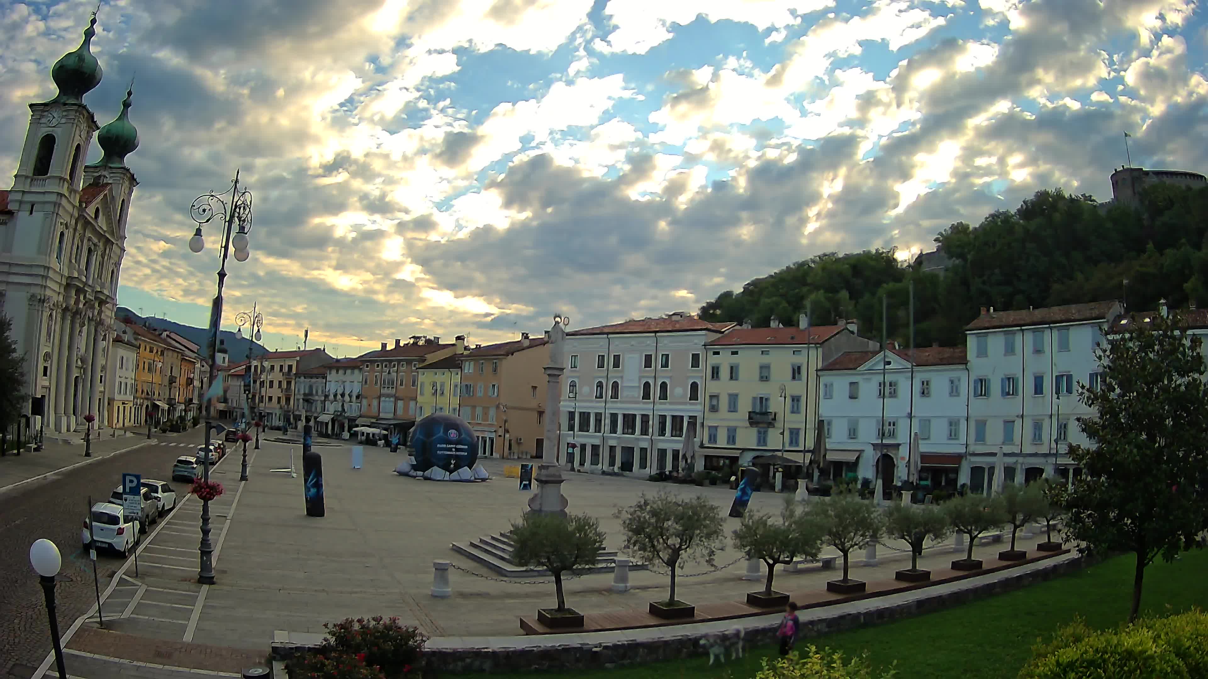 Webcam Gorizia Vittoria square – Church of st. Ignazio