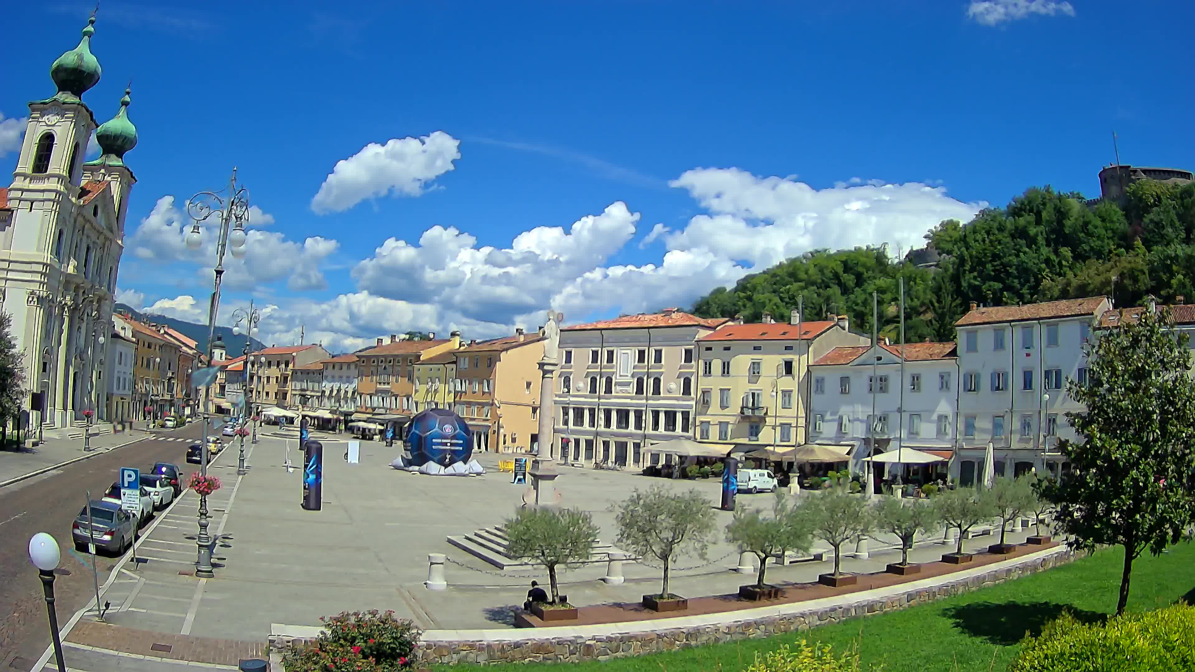 Webcam Gorizia Vittoria square – Church of st. Ignazio