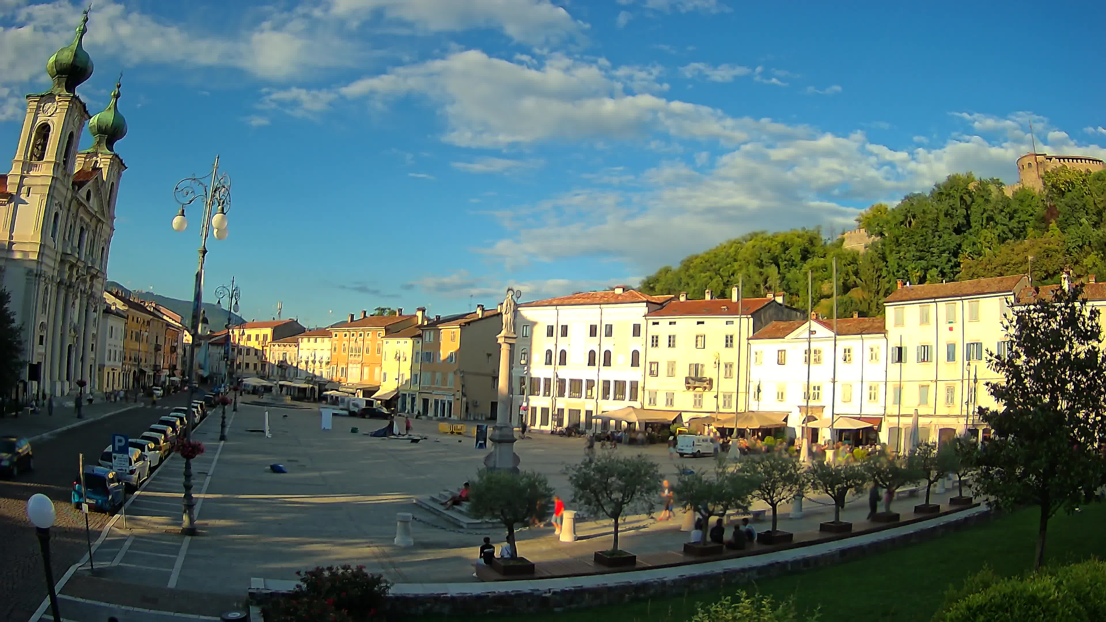 Webcam Gorizia Vittoria square – Church of st. Ignazio